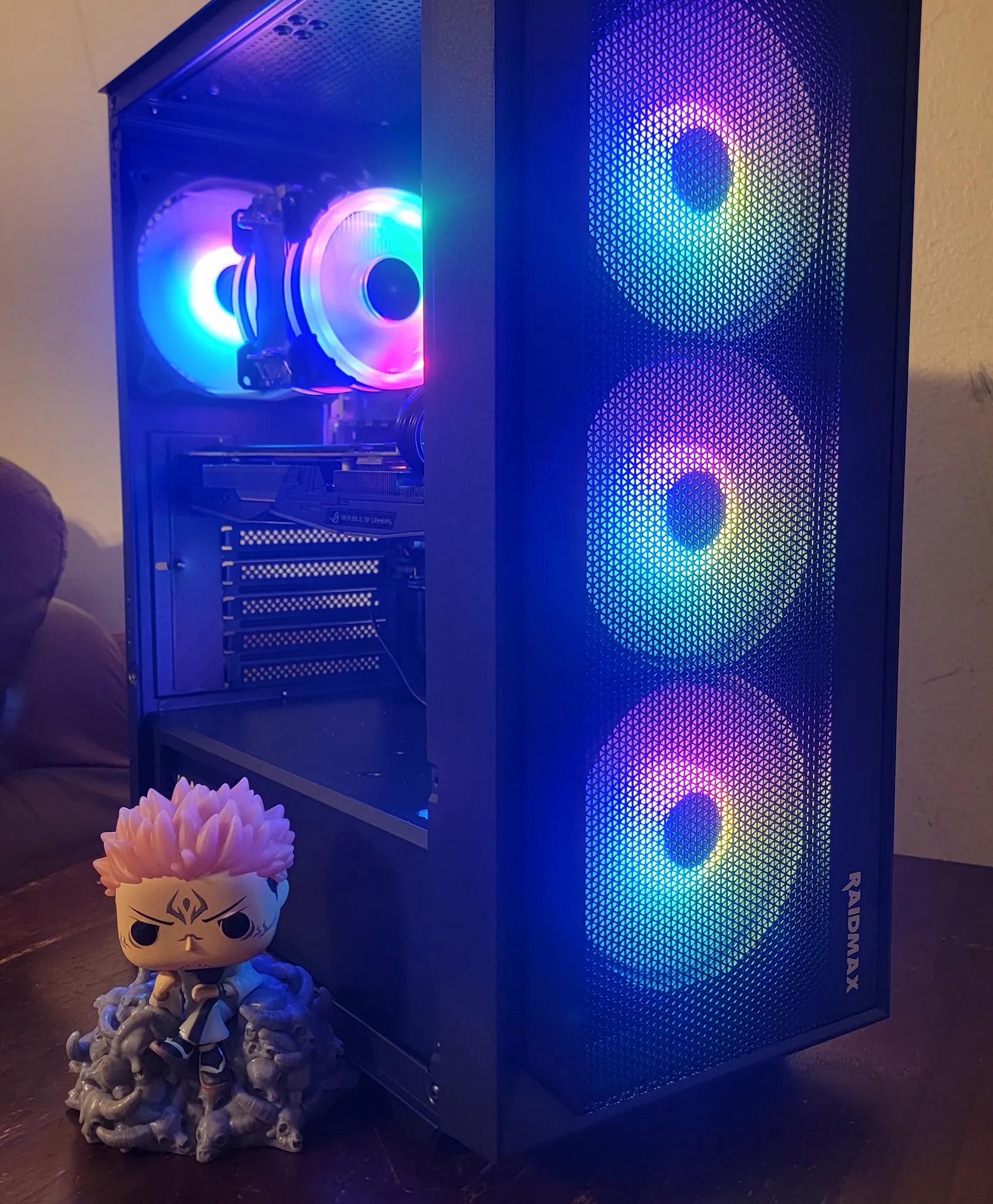 Memorial day SALE!!! 20%OFF!!! Intel i5-9600k & Asus Strix GTX 1070 8gb RGB case 1.5TB total storage