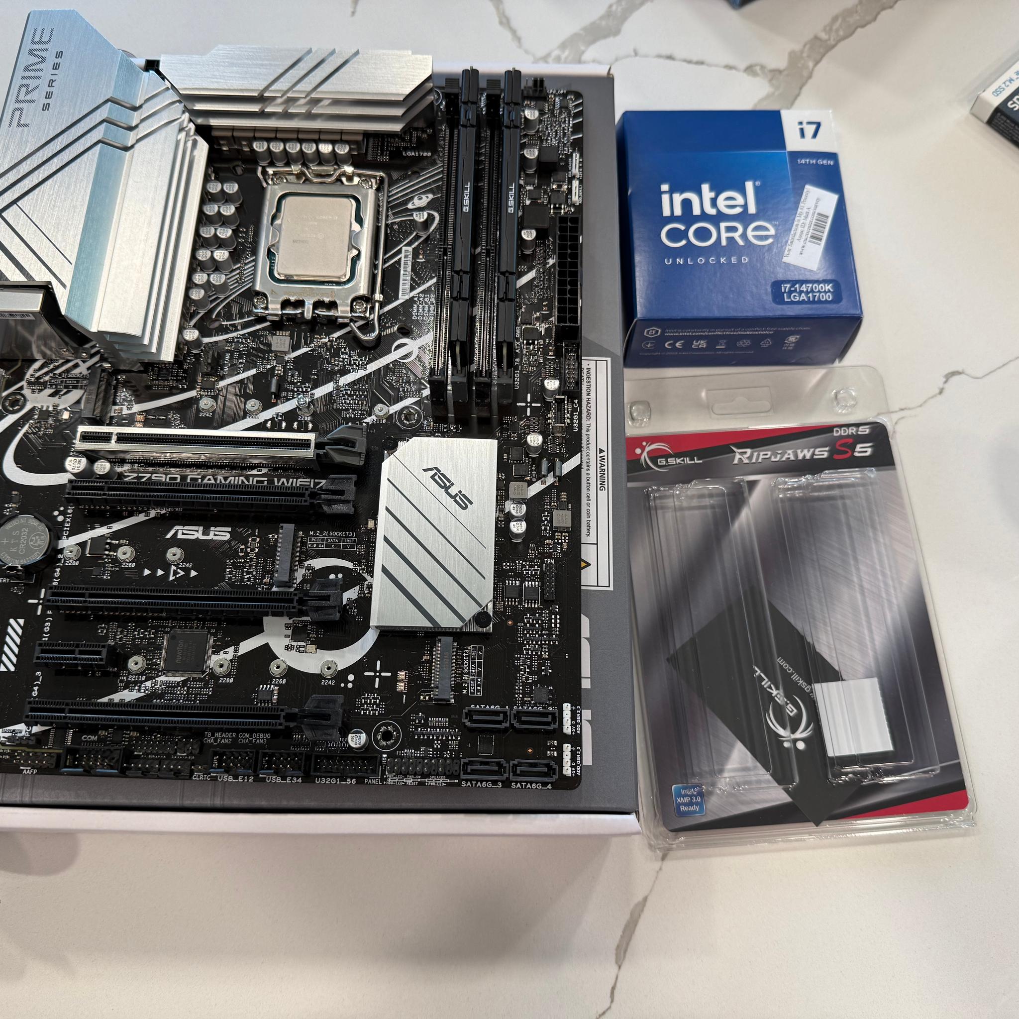 i7 14700k Motherboard RAM Bundle