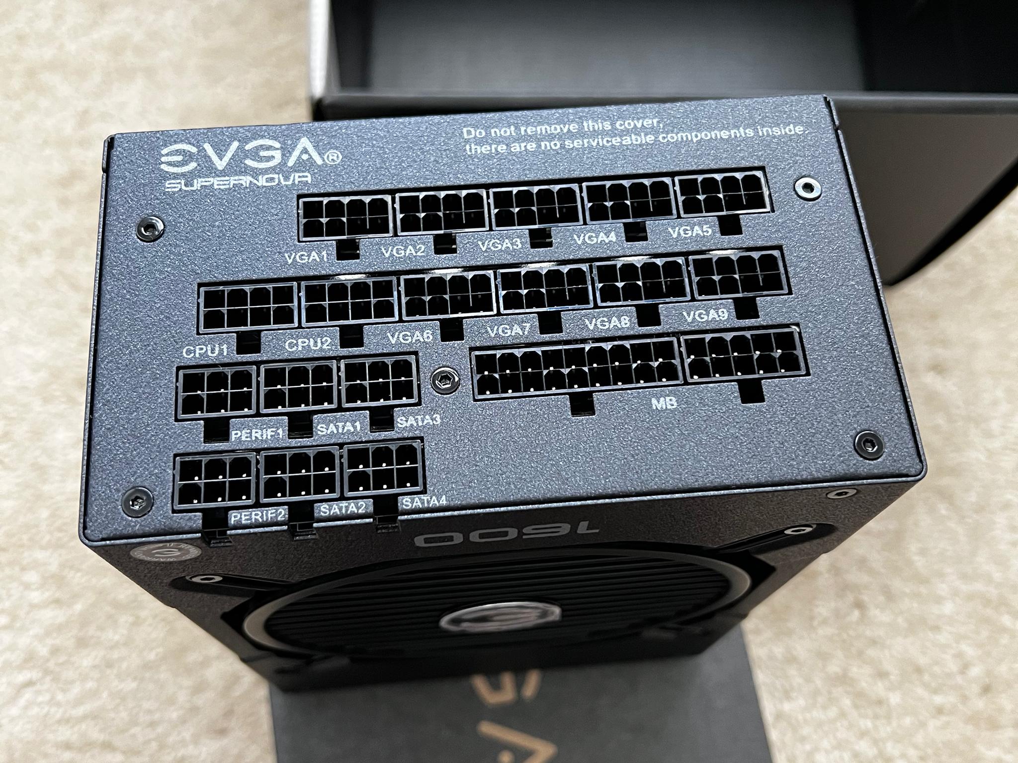EVGA SuperNOVA 1600 P+, 80+ PLATINUM 1600W 220-PP-1600-X1