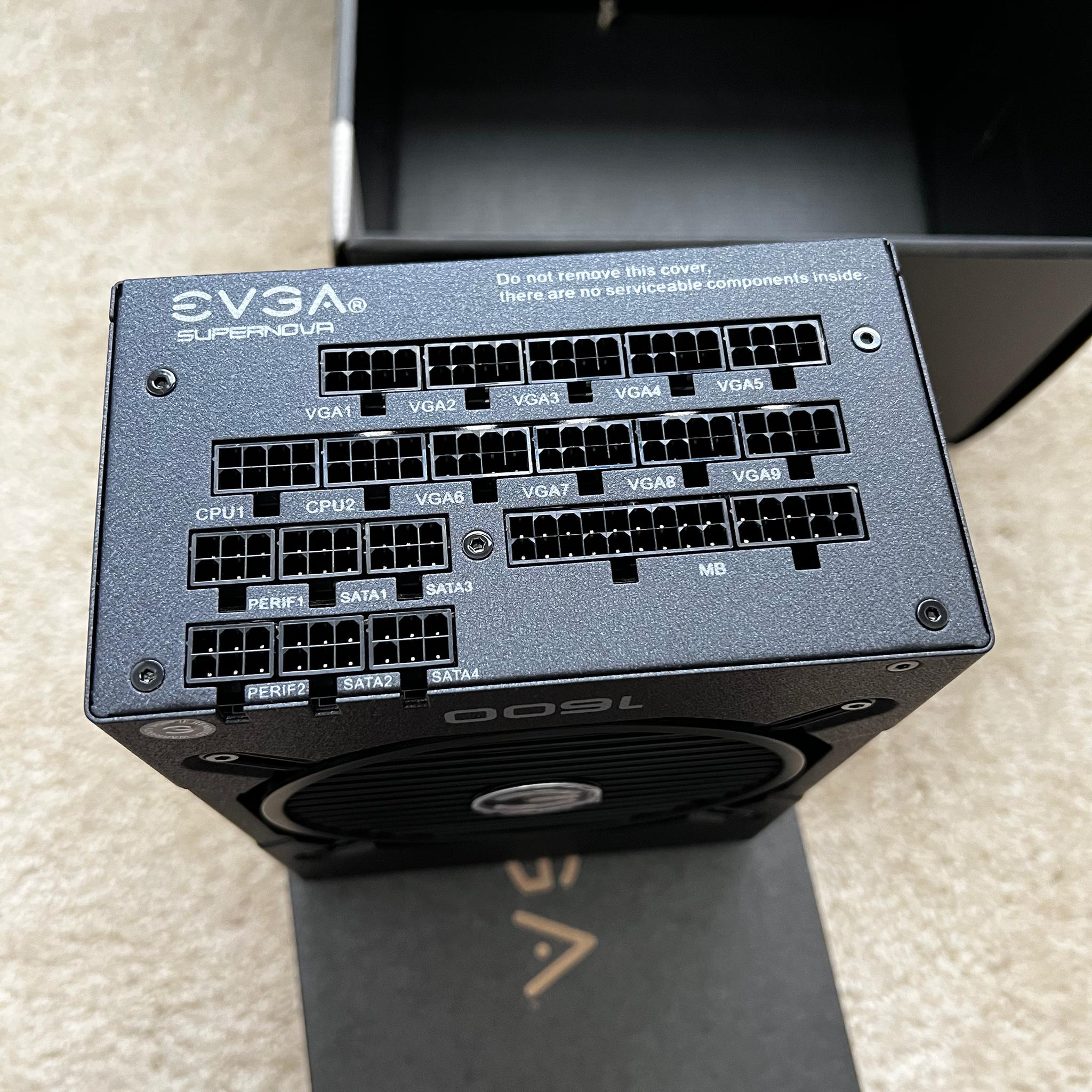EVGA SuperNOVA 1600 P+, 80+ PLATINUM 1600W 220-PP-1600-X1
