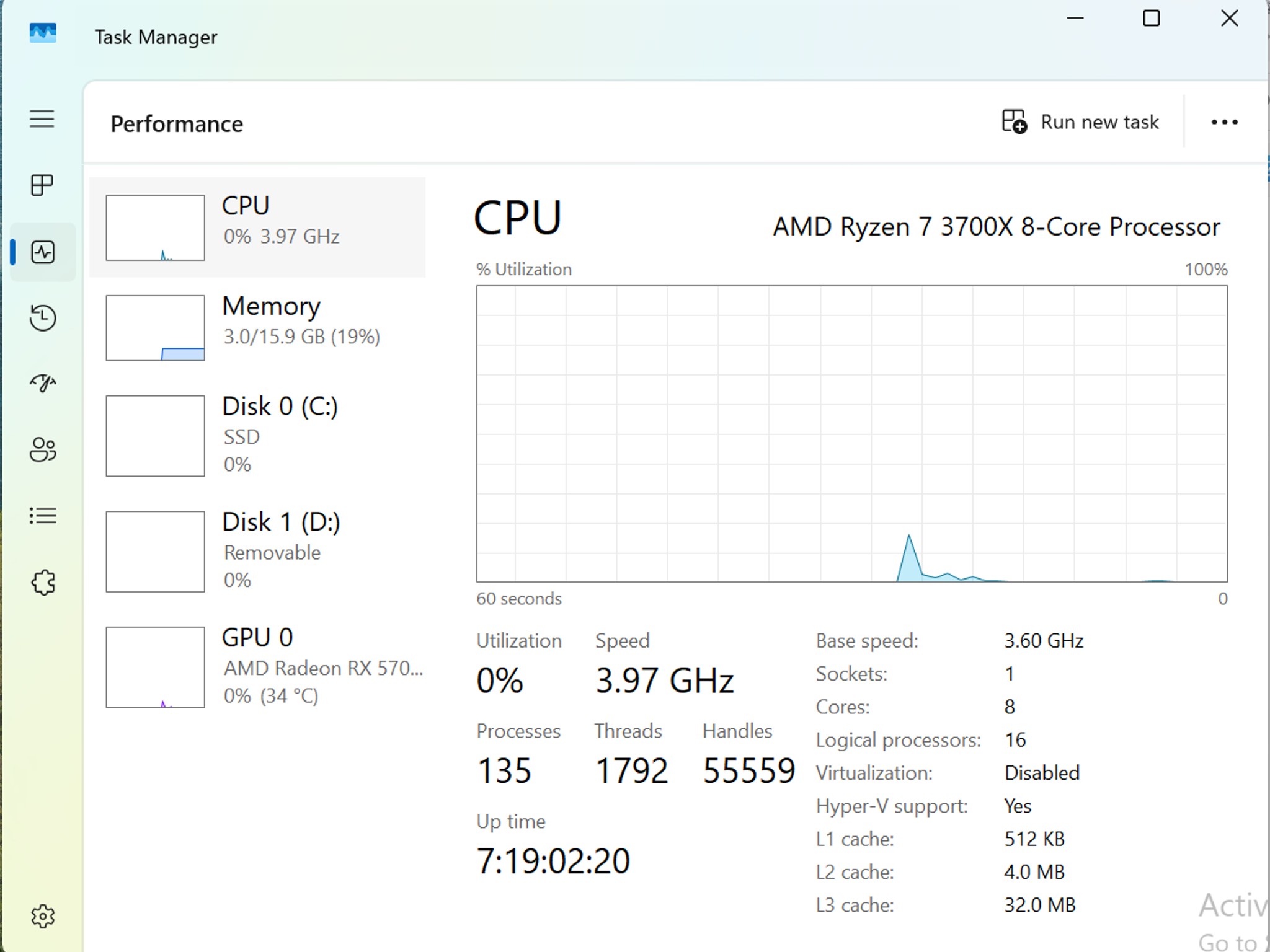 H5 Elite (White) | Ryzen 7 3700X | RX 5700XT | 16gb DDR4