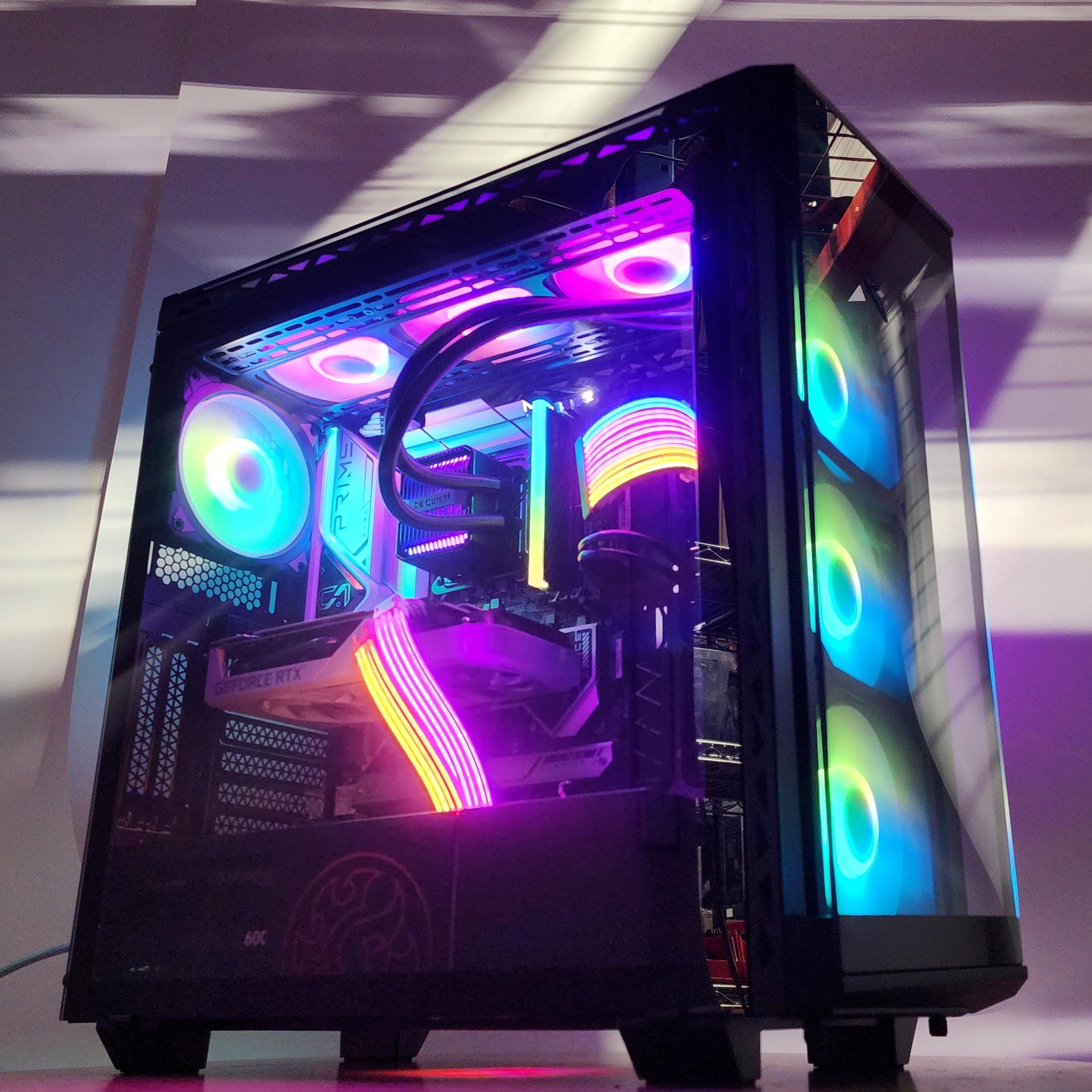 Gaming PC i7-14700KF 16GB RAM 1TB SSD RTX 3060 Ti 8GB Windows 11 Computer