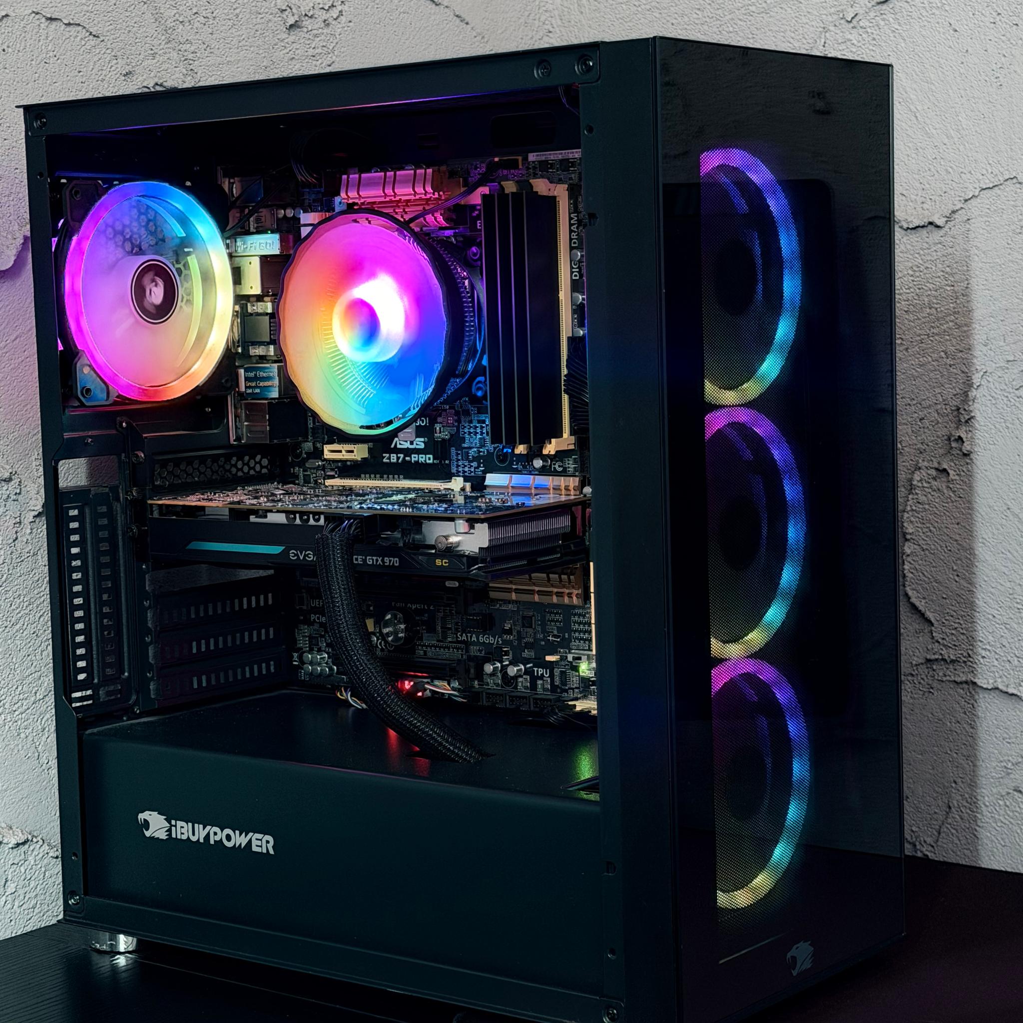 GTX 970 + i5-4670K + 16gb RAM + 500GB SSD | Gaming PC