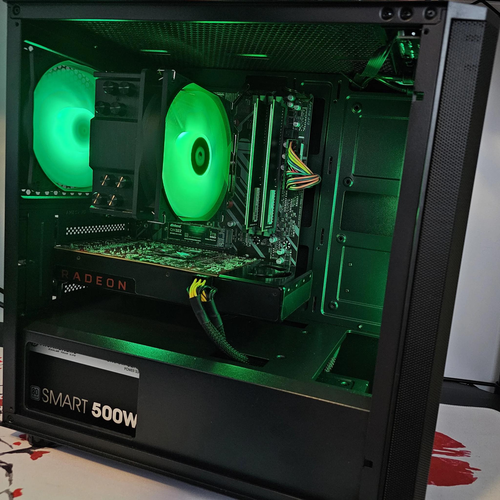 Budget baller Gaming Rig Ryzen 5 3600 / 16GB DDR4 / 1TB SSD / RX570X 8GB