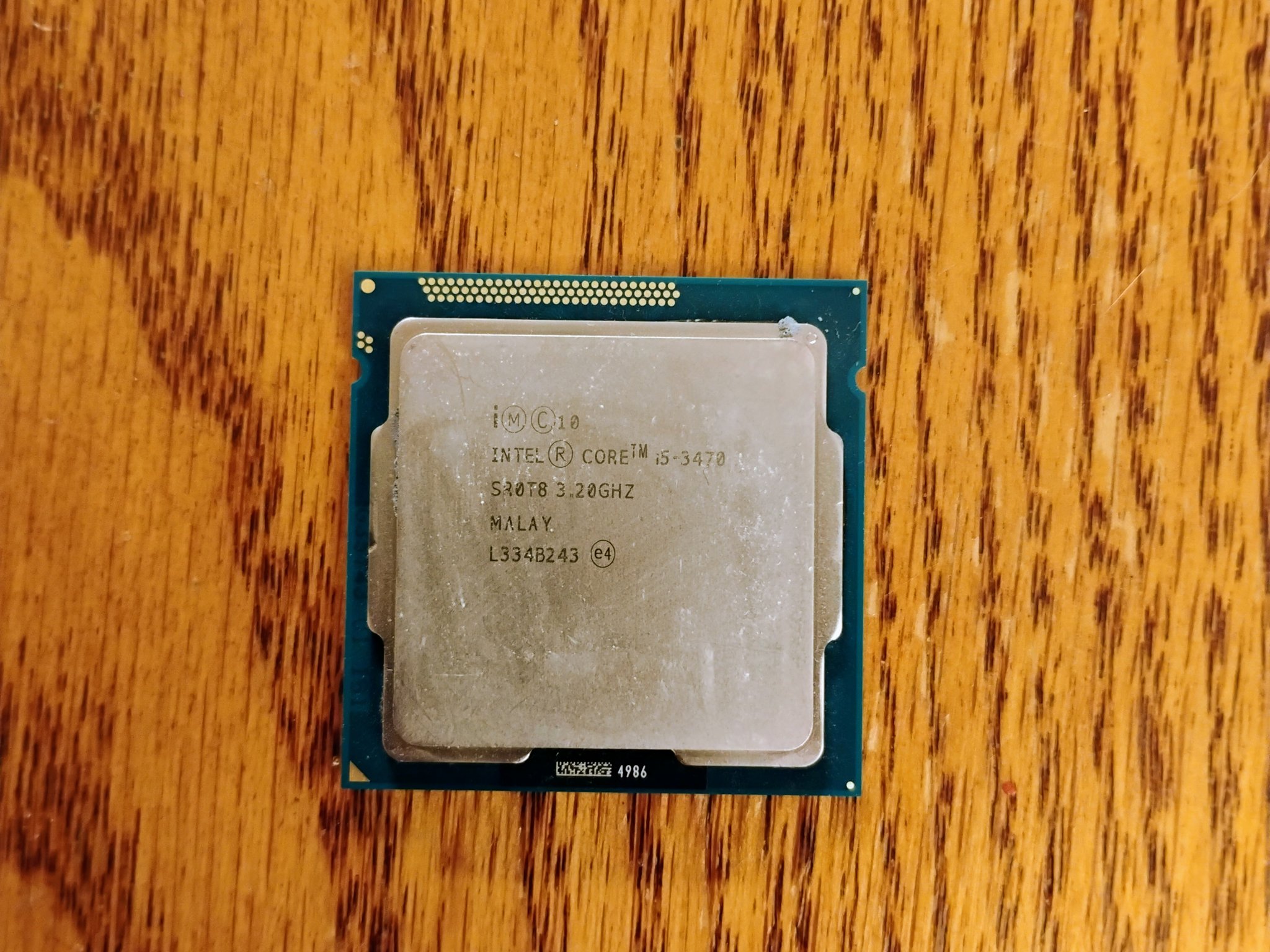 Intel Core i5-3470 Lightly used