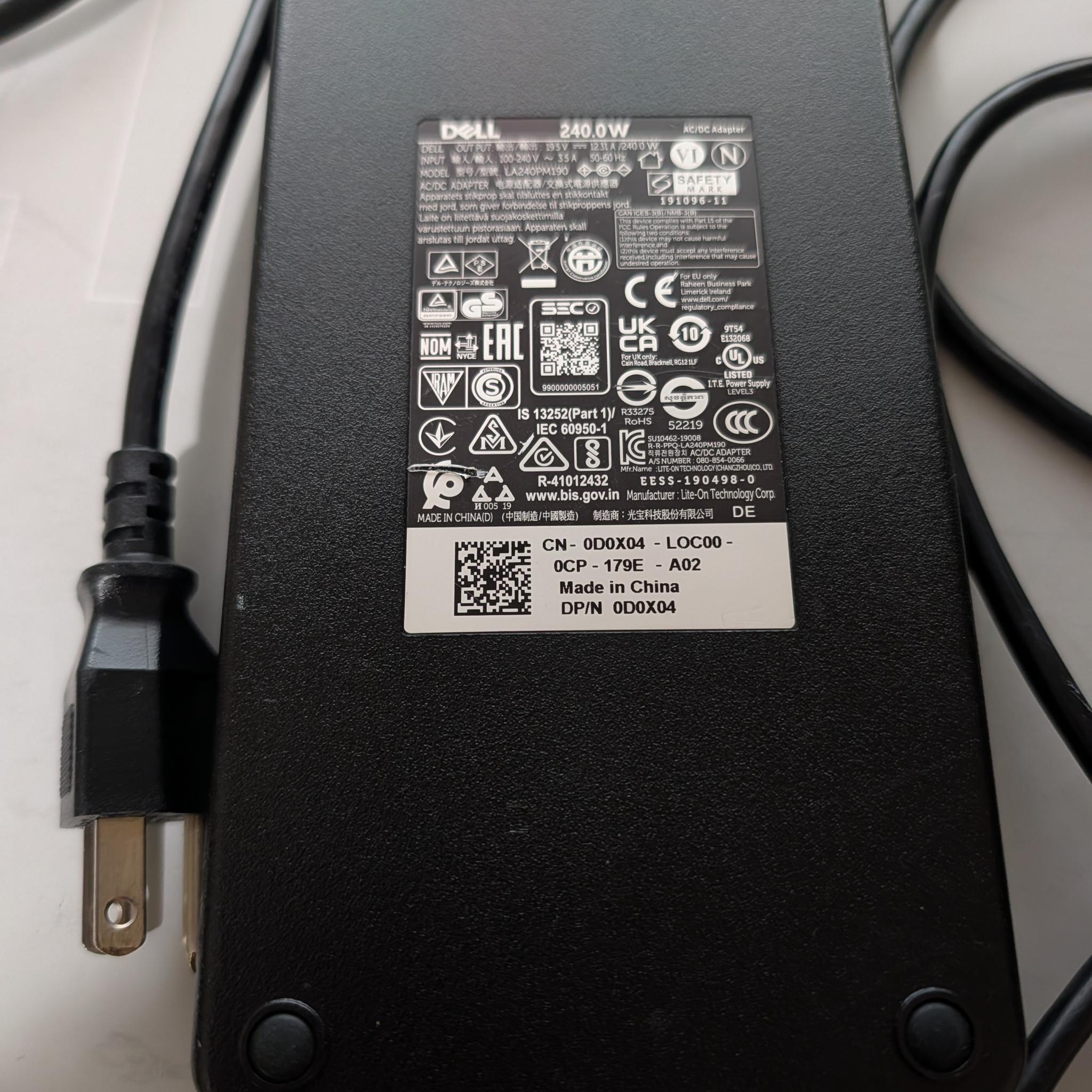 Alienware m17 R4 Laptop with NVIDIA 2070 8GB GPU, 16 GB RAM, 1TB NVMe Storage