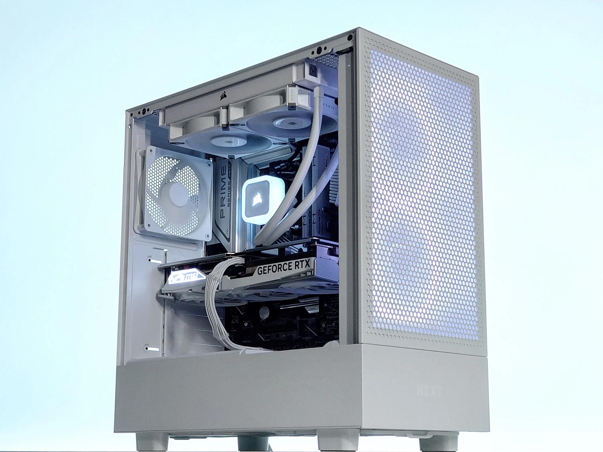 🌬️☃️Extreme Gaming PC❄️Nvidia RTX 4070 Ti 12GB❄️AMD Ryzen 7 7700❄️32GB DDR5❄️1TB NVME