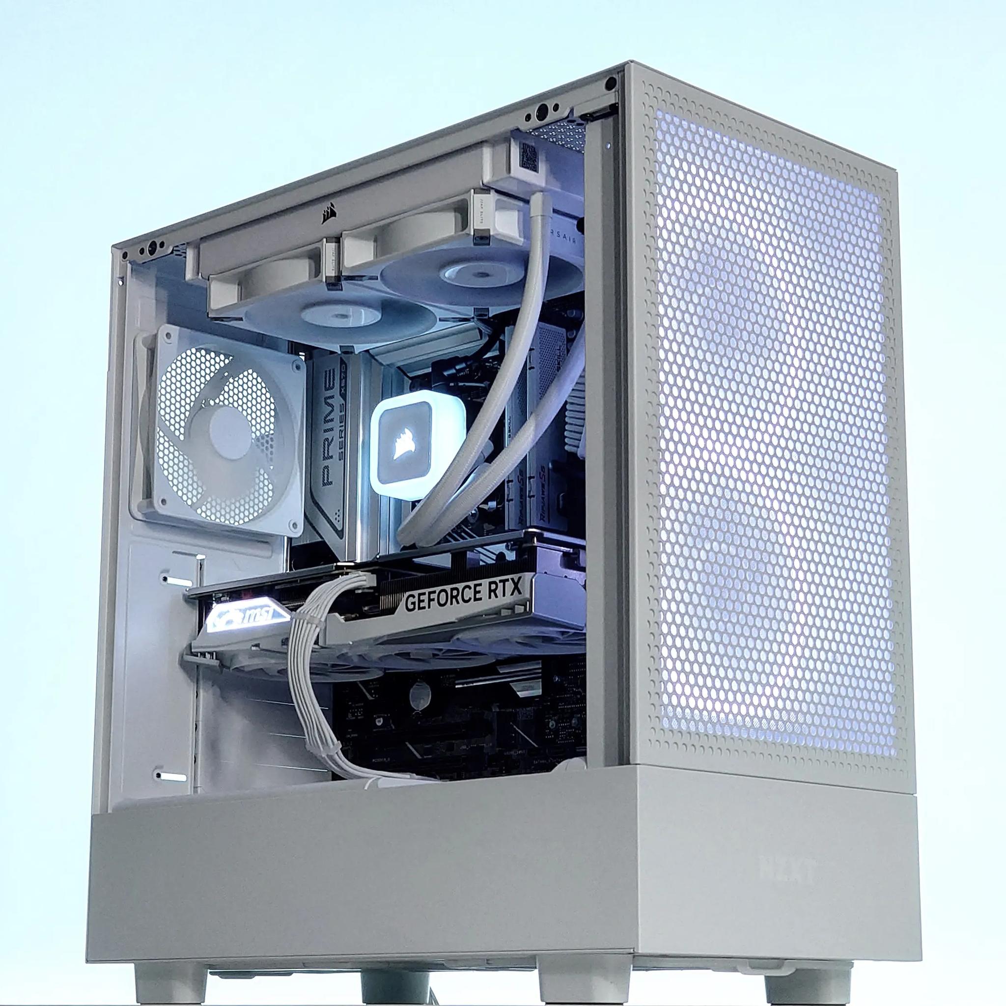 🌬️☃️Extreme Gaming PC❄️Nvidia RTX 4070 Ti 12GB❄️AMD Ryzen 7 7700❄️32GB DDR5❄️1TB NVME