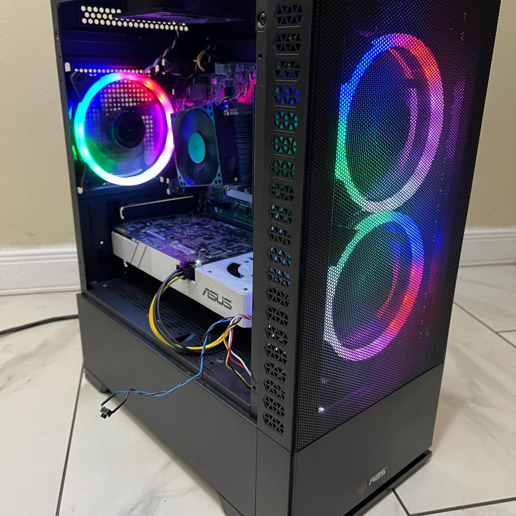 🖥️ Budget RGB Gaming PC – GTX 960, Intel Core i5, 12GB RAM, 256GB SSD+1TB HDD, Fast and Powerful
