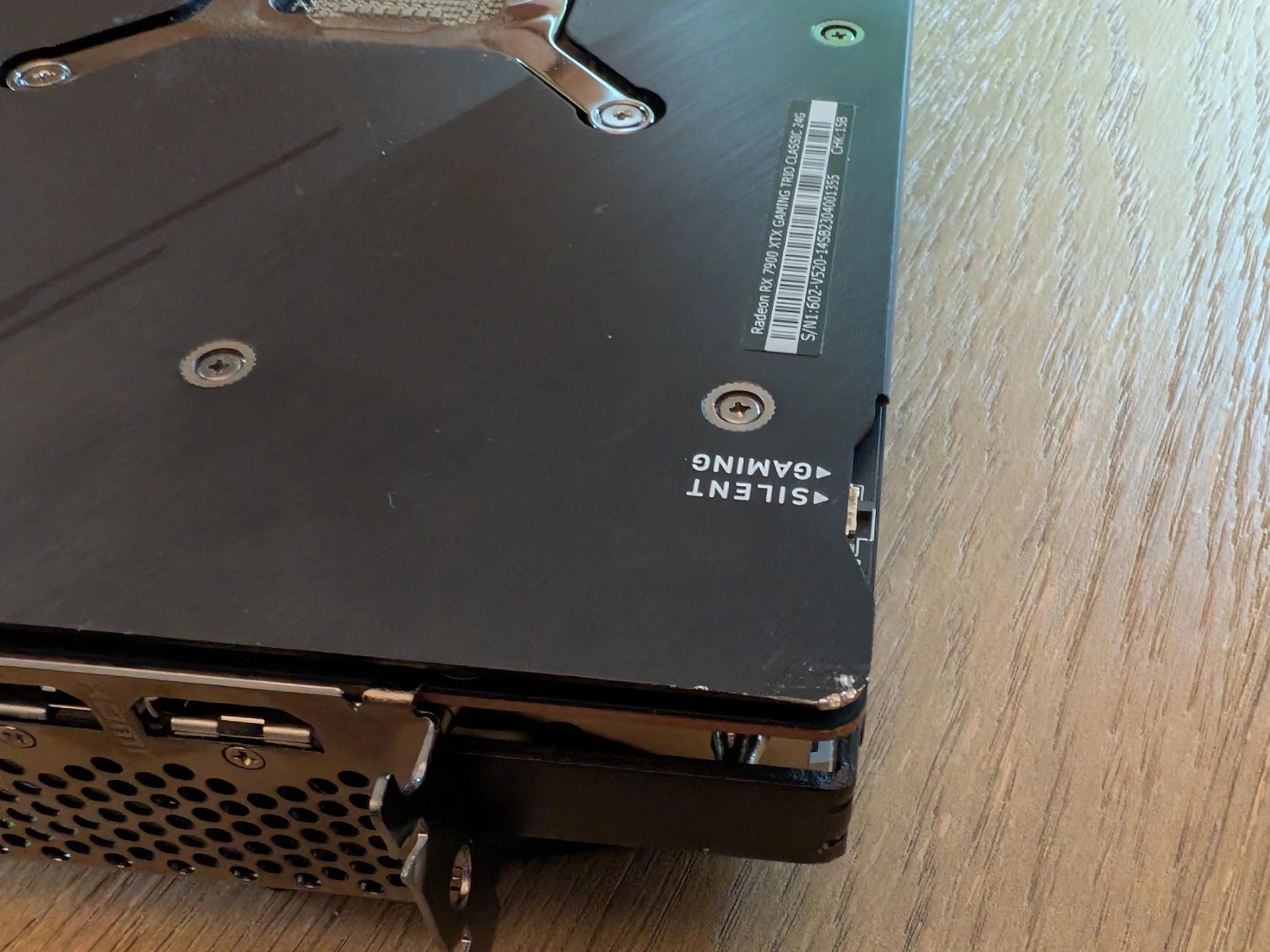 AMD 7900 XTX MSI Gaming Trio