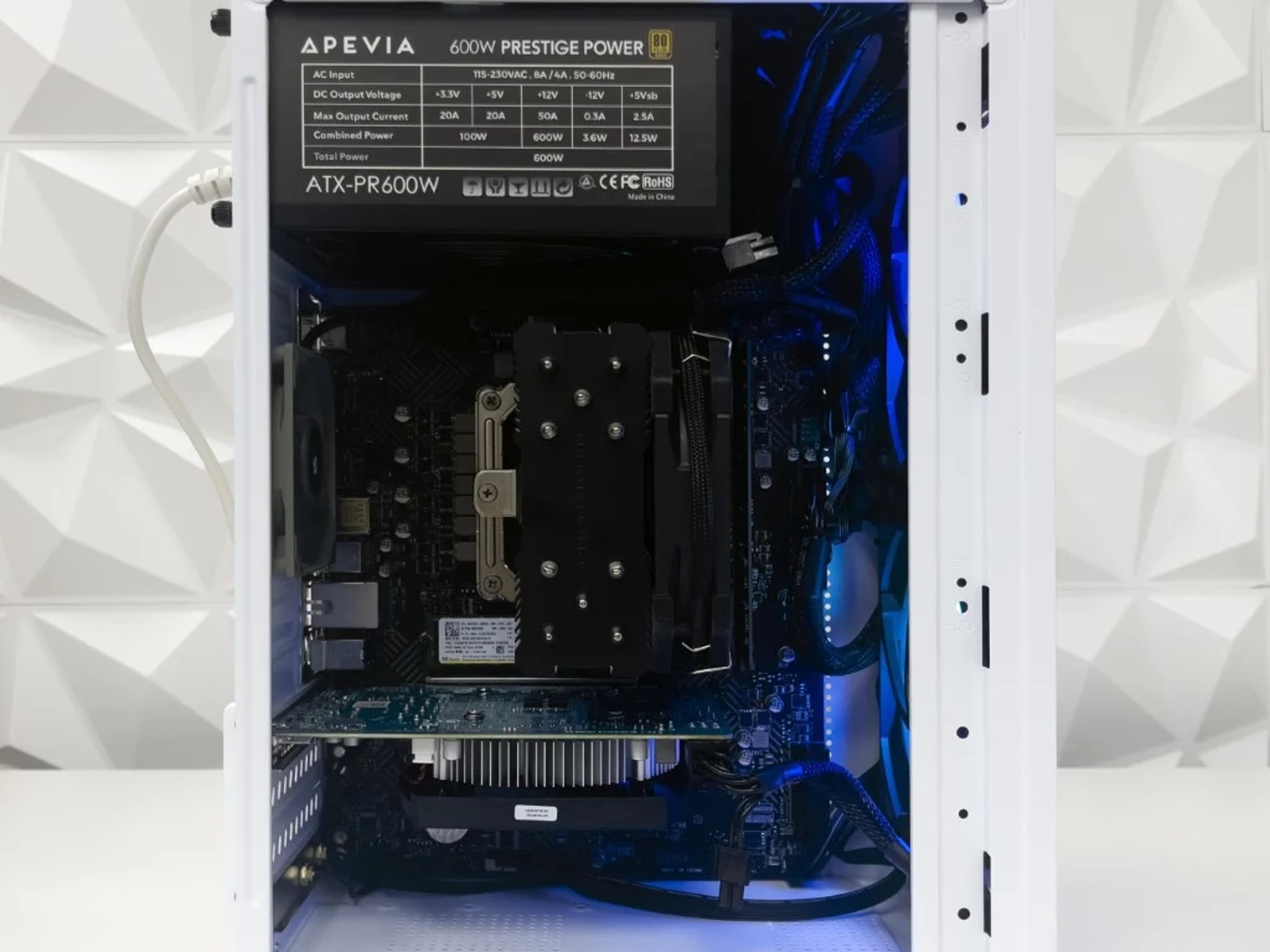 🏢The Optimite White Gaming PC🏢 GTX 1650 Super 4GB | i5-12400 | 16GB DDR4 | 512GB M.2 | Win 11 Home