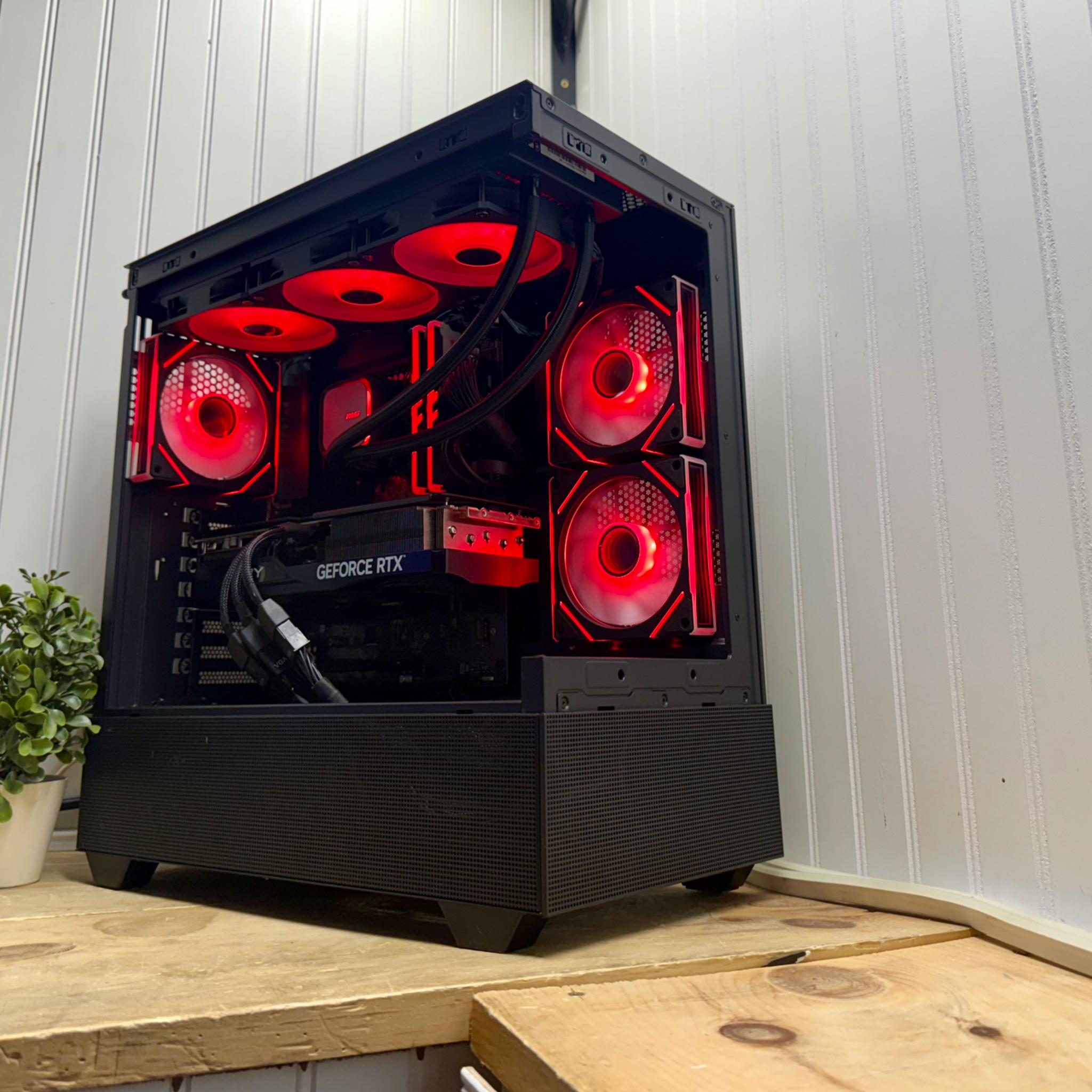 Shadow Stalker  i9-13900KF | RTX 5070 Ti | 64g DDR5 | Z790 | 2TB NVMe | 360 AIO | 1600 watt EVGA