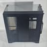 Black PC Case with Tempered Glass w/ 5 Fans