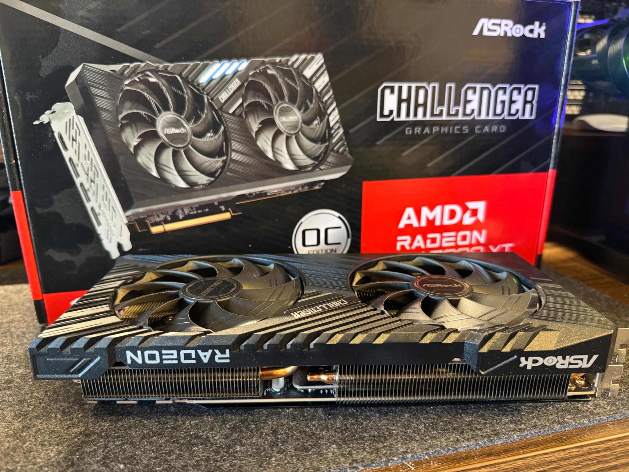 ASRock AMD Radeon 7800 XT Challenger OC Edition 16gb