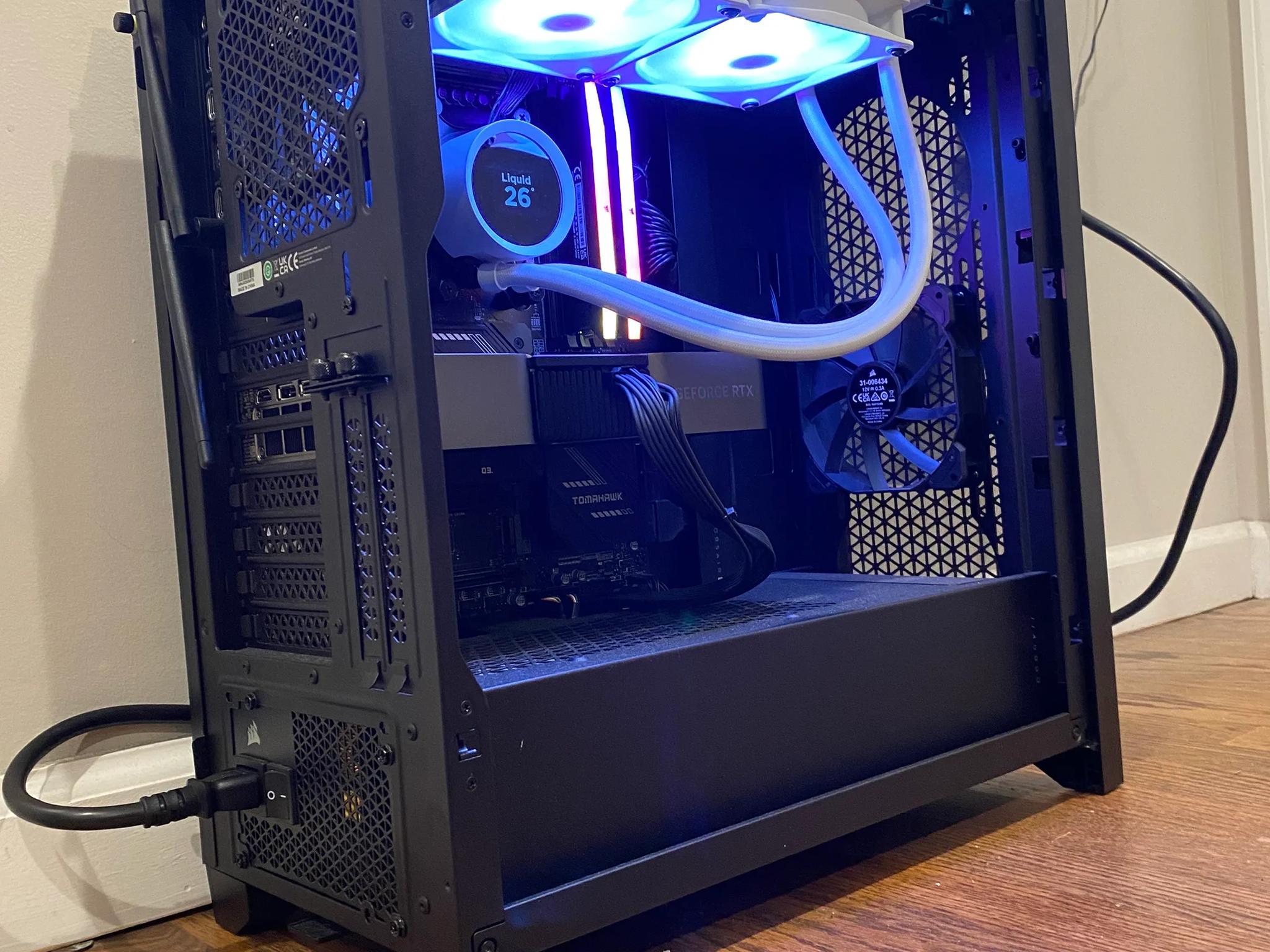 Gaming PC R7 7800X3D CPU, RTX 4070. High Power Gaming PC!