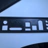 MSI A320M 3D Printed I/O shield