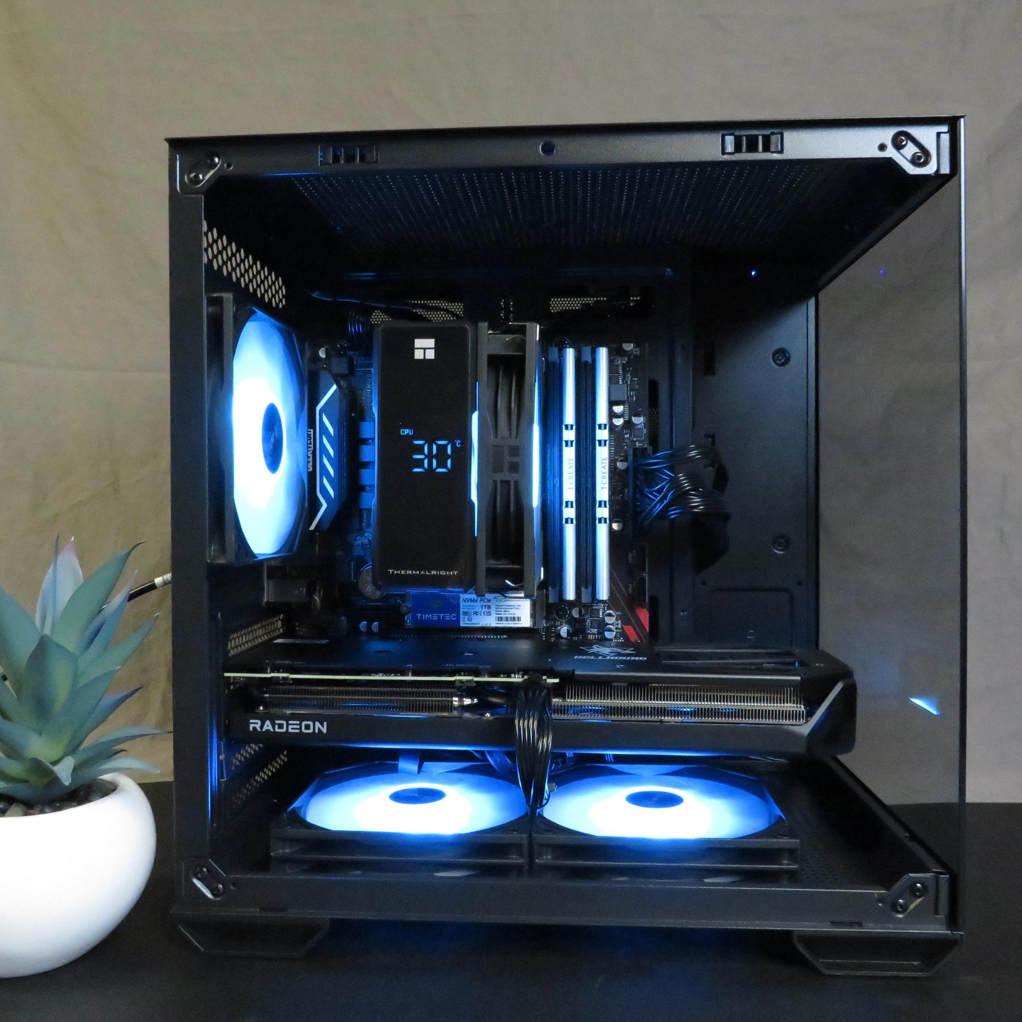 All New Parts! Ryzen 5 5500 + RX 9060 XT (8GB) + 32 GB RAM + 1 TB NVME