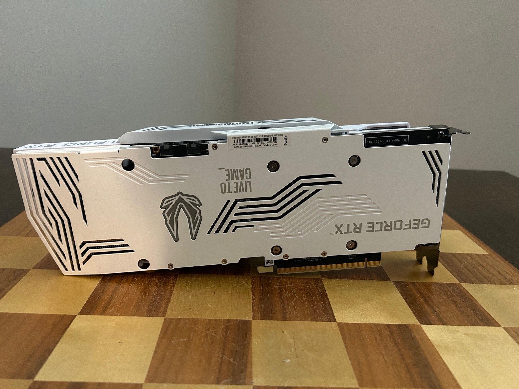 Zotac RTX 3080 10GB White OC Edition