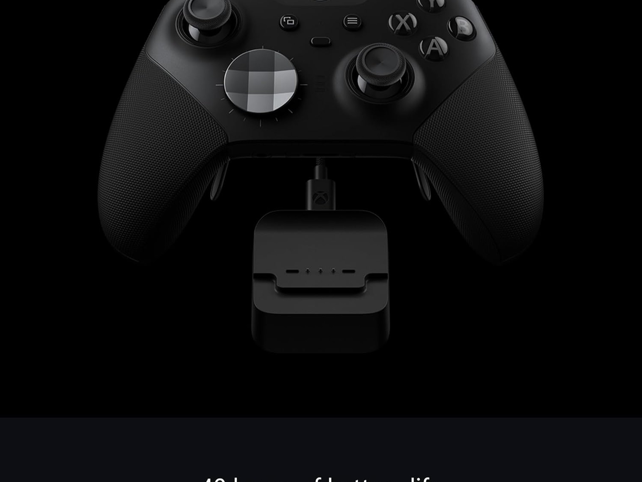 Xbox Wireless Gaming Controller Elite Series 2 Black Console, PC, and Cloud Devices