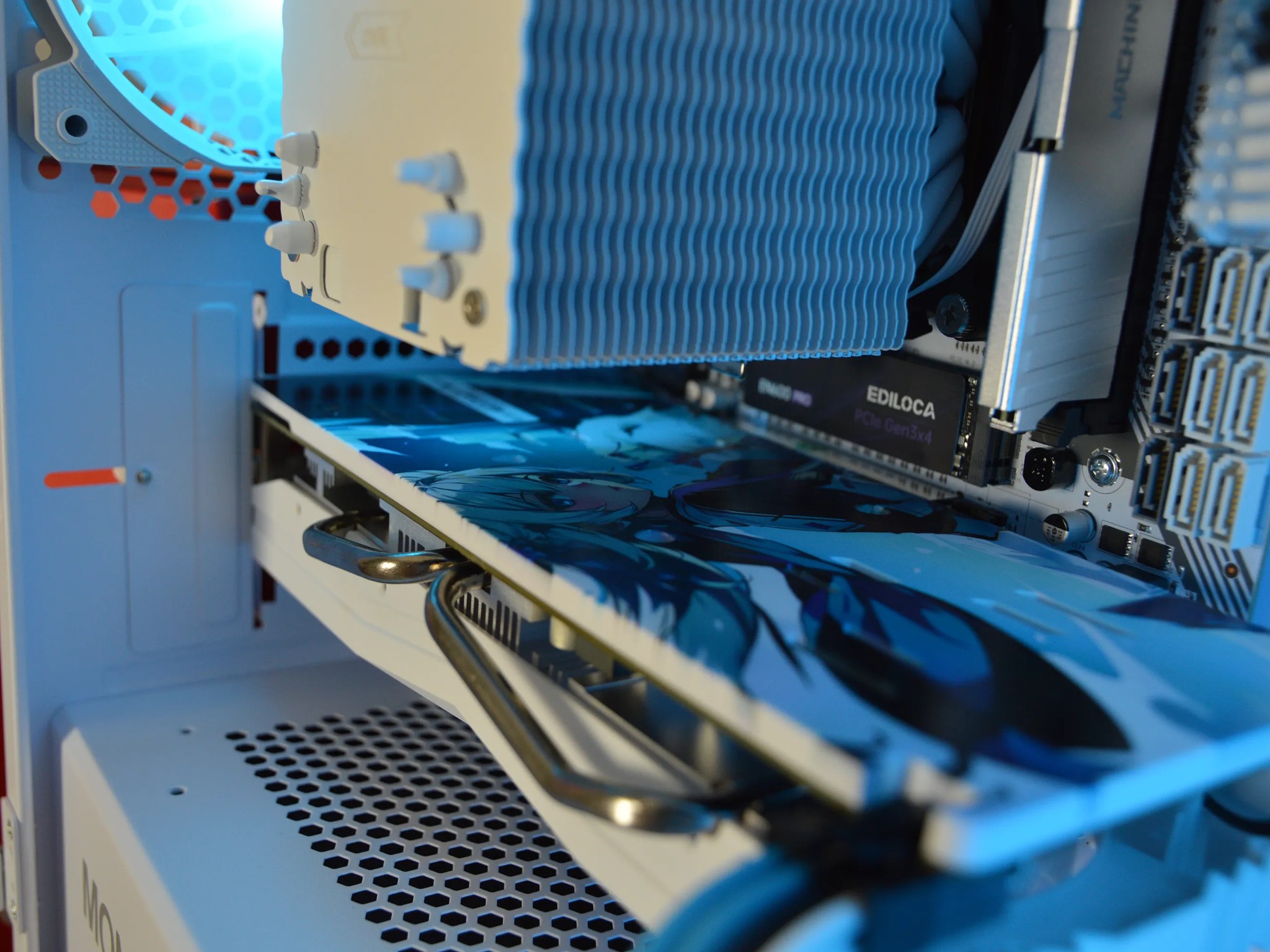 🧊❄️| RX 580 8GB | INTEL XEON E5 2670 V3 | 16GB ECC DDR4 RAM | 1TB NVME SSD | Icy Blizzard |