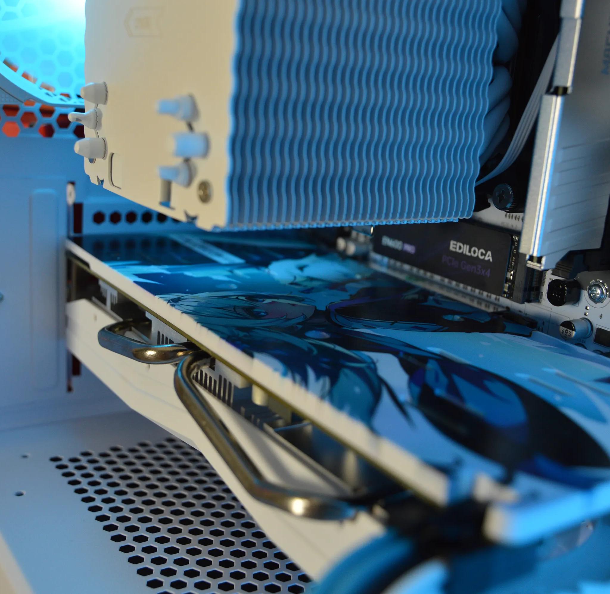 🧊❄️| RX 580 8GB | INTEL XEON E5 2670 V3 | 16GB ECC DDR4 RAM | 1TB NVME SSD | Icy Blizzard |