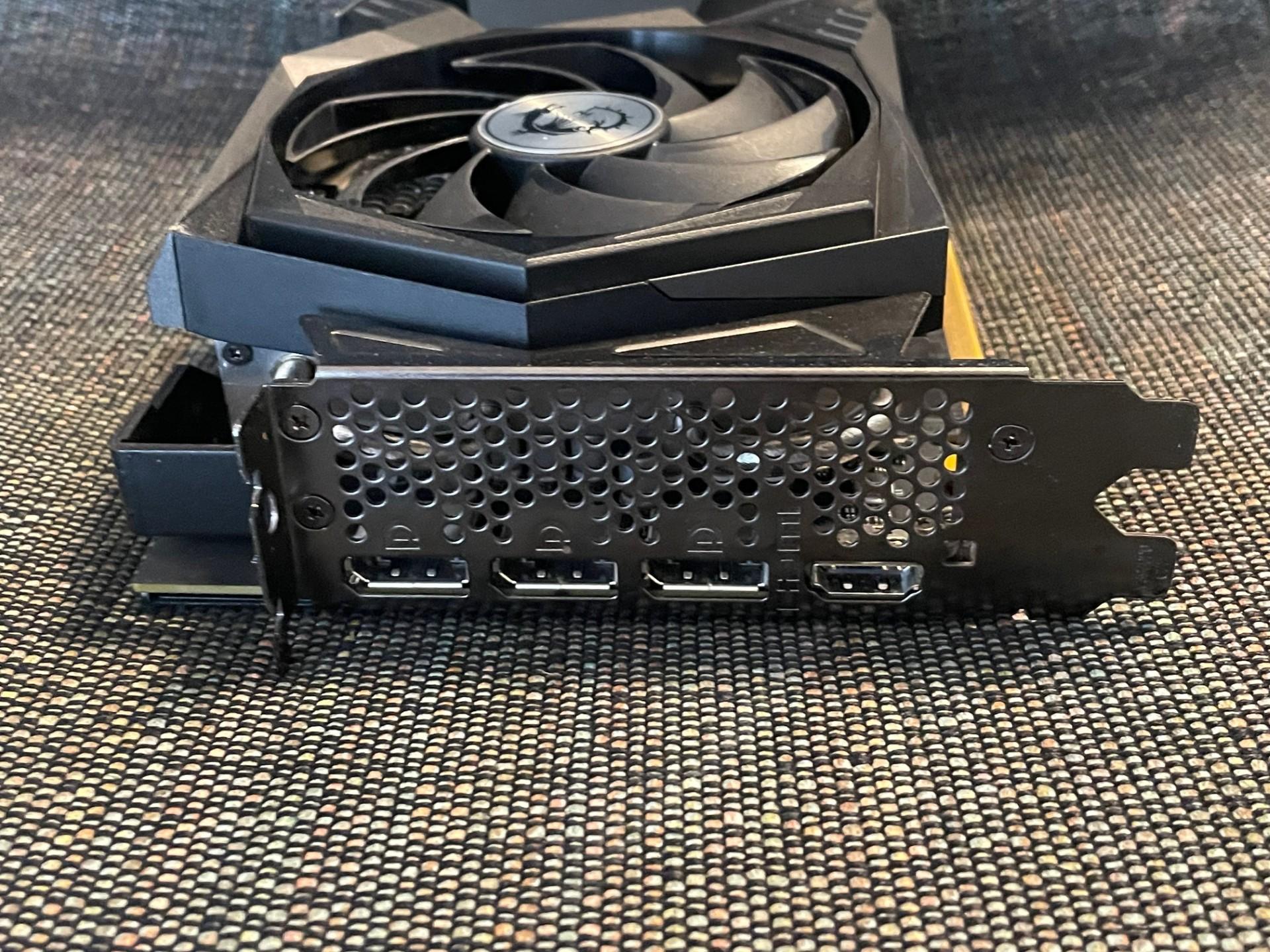 GeForce RTX 3060 Ti GAMING X 8G LHR GPU, Used.