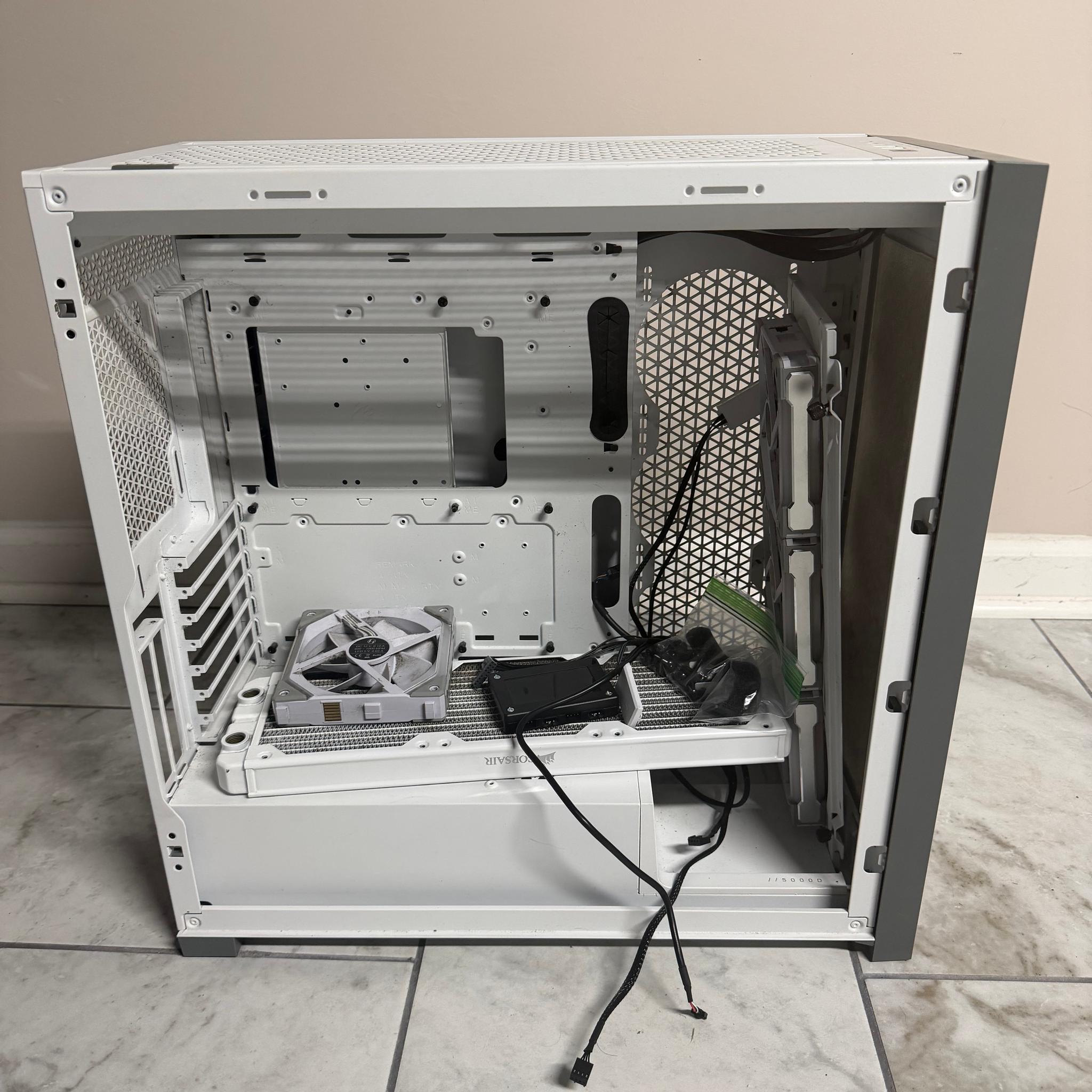 Lian Li LANCOOL 205 Mesh White No Tempered Glass
