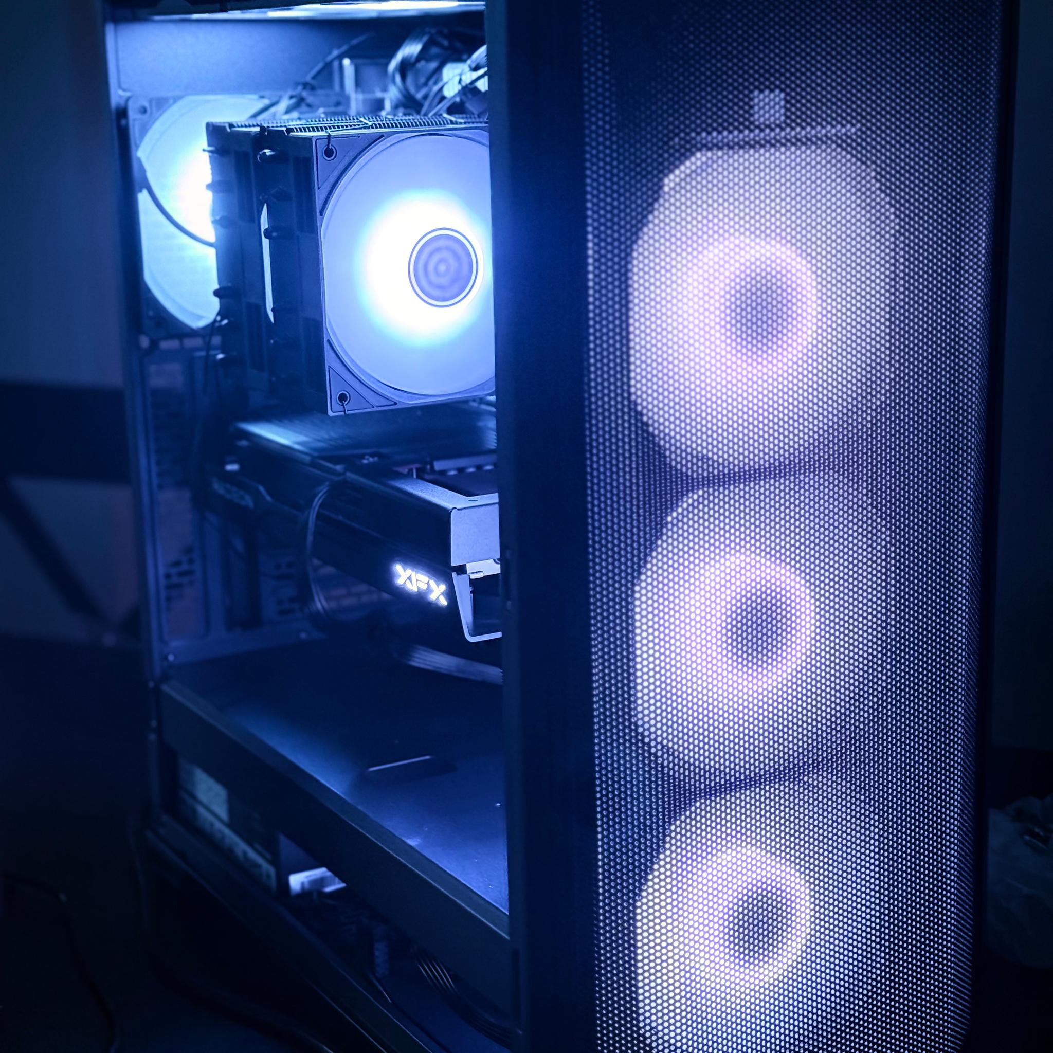 RX 9060 XT 16GB Gaming PC | Ryzen 5 5600 | 1TB NVMe | Wi-Fi | Win 11 Pro