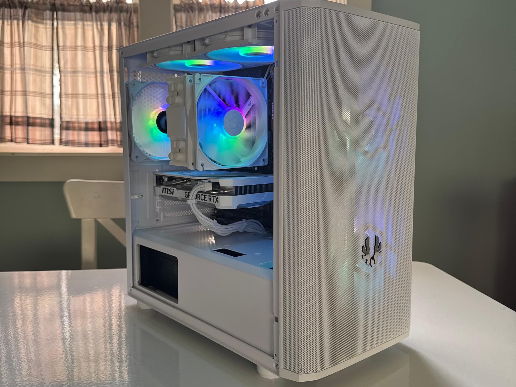 Arctic Fury | Custom Gaming PC | 4060  - i5 12600k - 16GB Ram - 1 TB NVMe