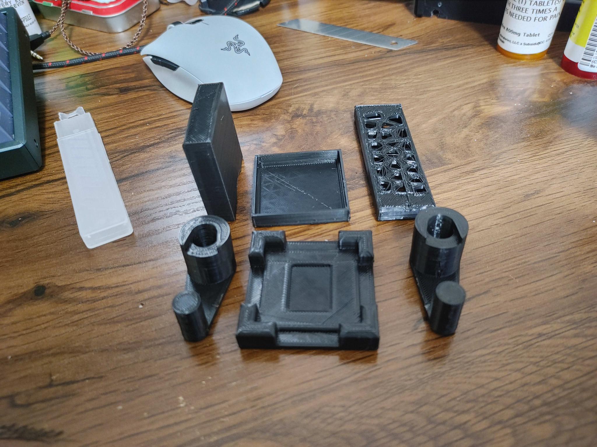 3D Print 4-Pack CPU Trays, M.2 Tray, and Laptop Feet