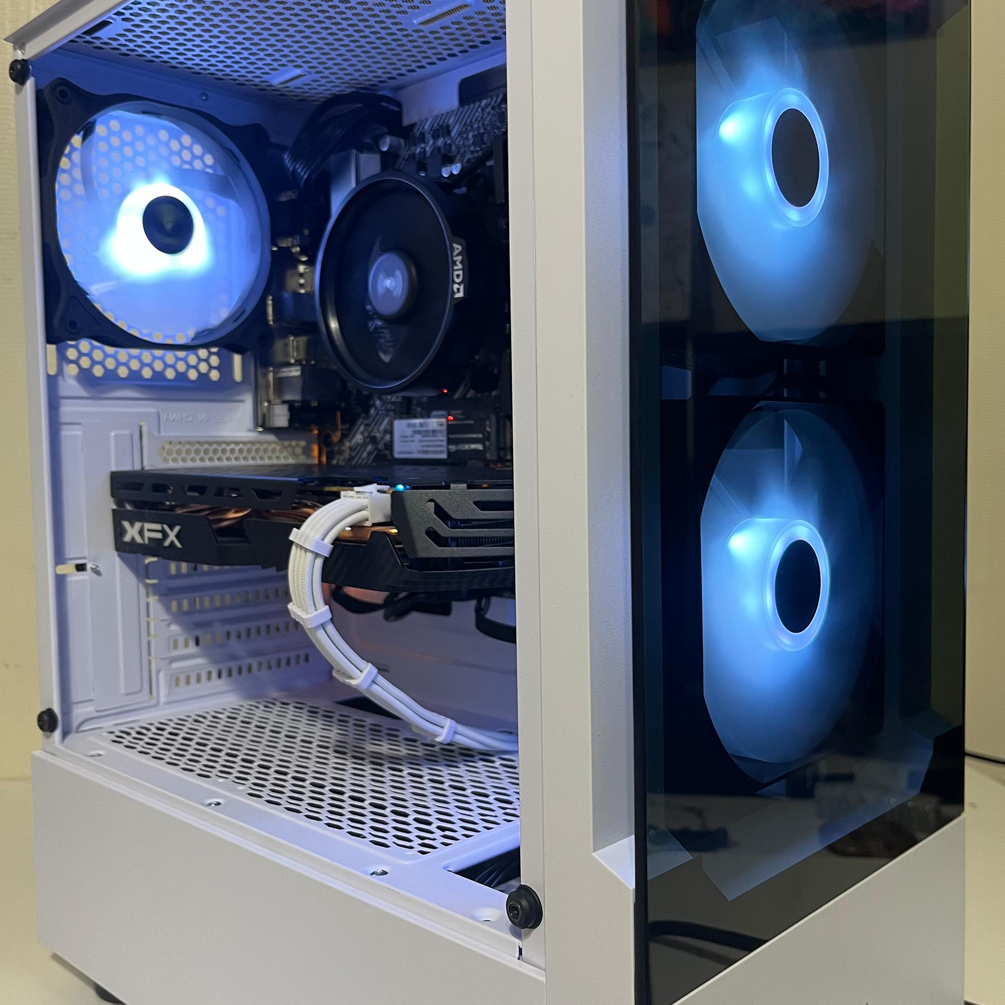 Great Value 1080p Streaming/Gaming PC|RX 580 8GB|Ryzen 5 2600|16GB DDR4|512GB M.2 SSD
