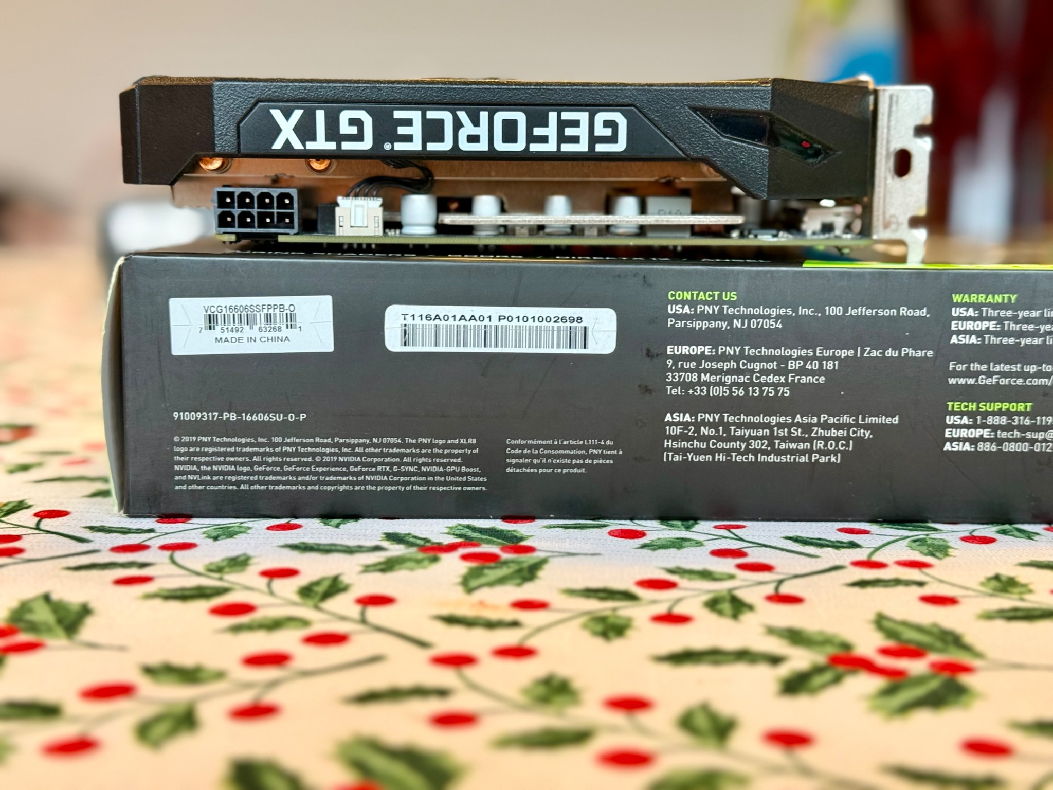 PNY GEFORCE® GTX 1660 SUPER™ 6GB XLR8 Gaming Overclocked Edition