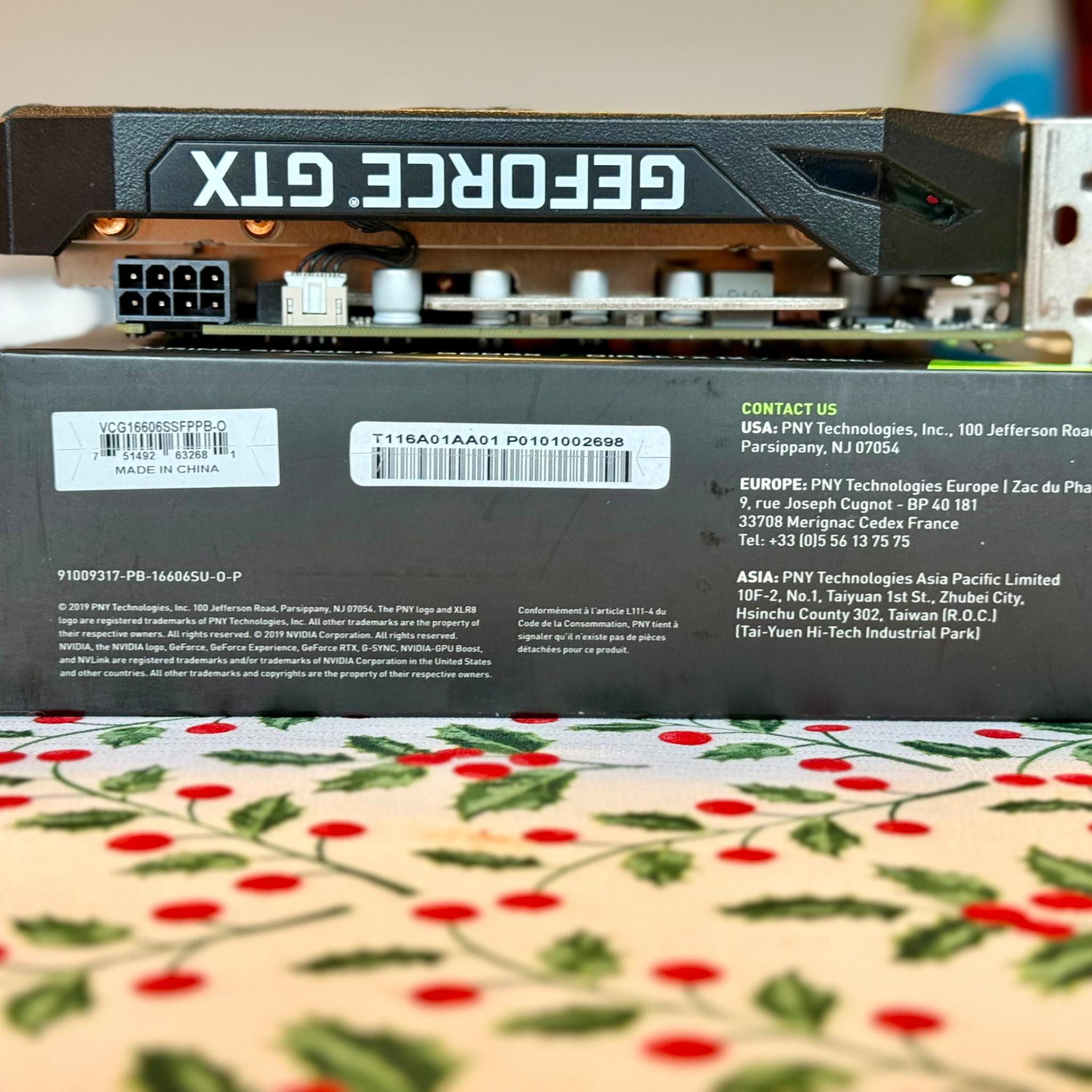 PNY GEFORCE® GTX 1660 SUPER™ 6GB XLR8 Gaming Overclocked Edition