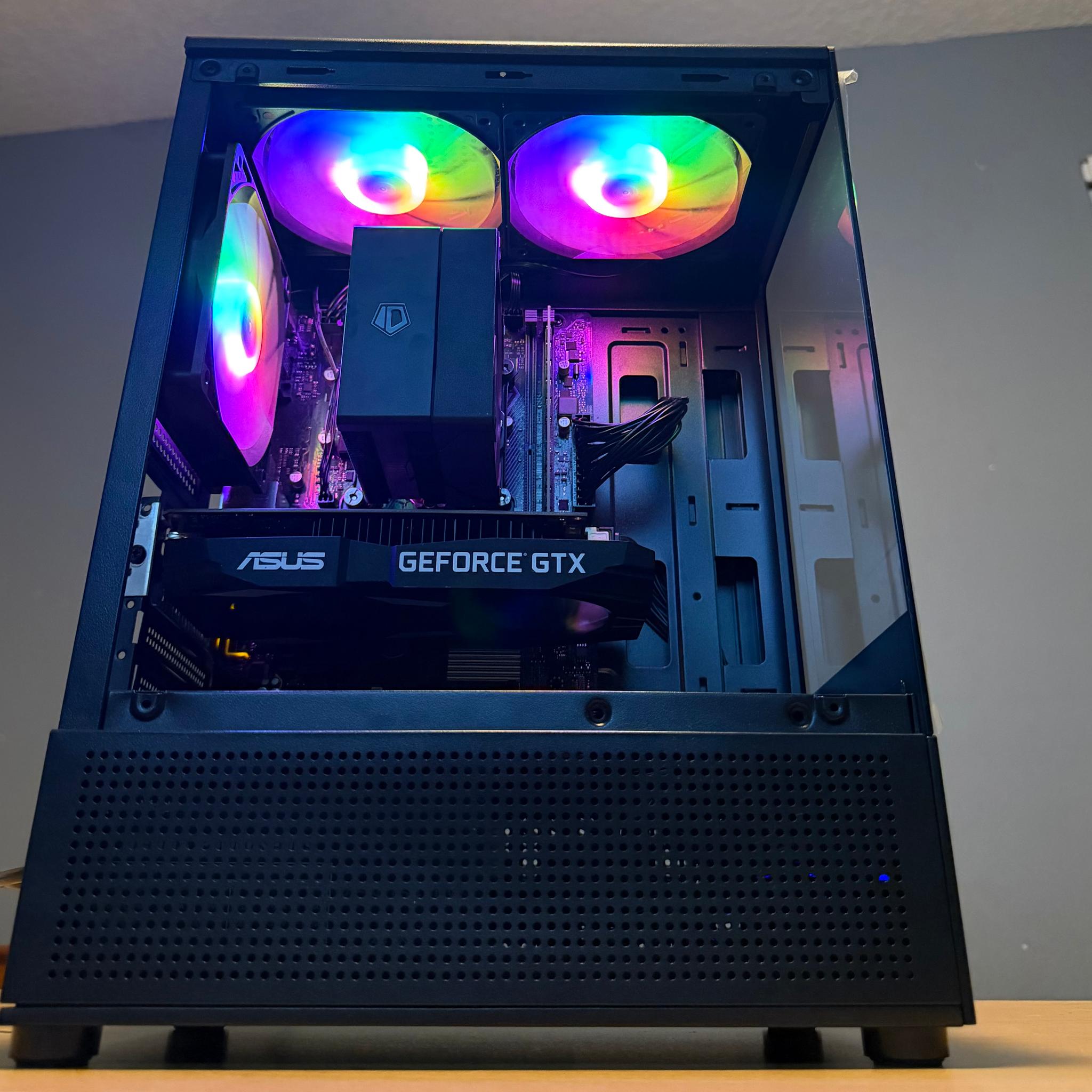 i5 8400 + GTX 1650 Value Gaming PC | 16GB RAM | 480GB SSD | WIN11 | ETHERNET | FRGB LIGHTING |