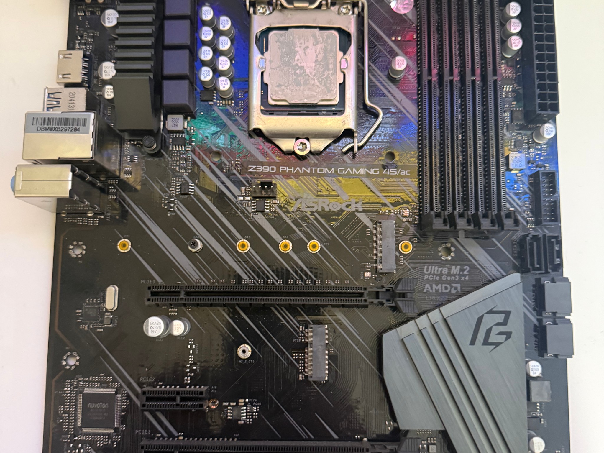 Motherboard and i5-9500 combo
