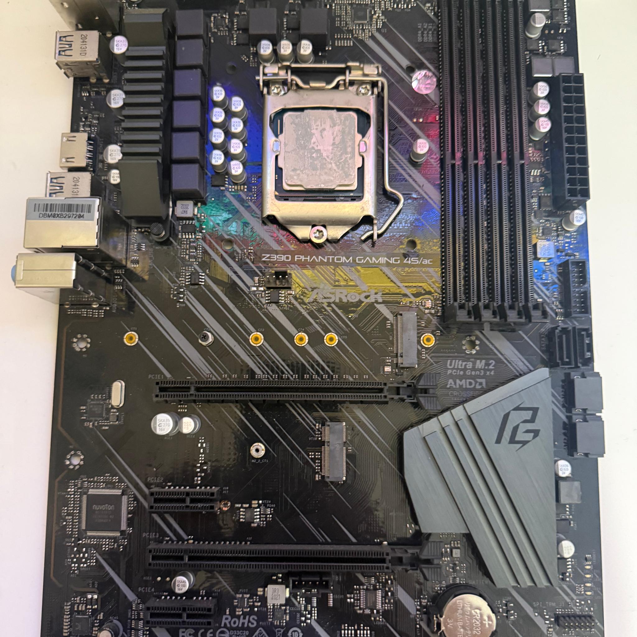 Motherboard and i5-9500 combo