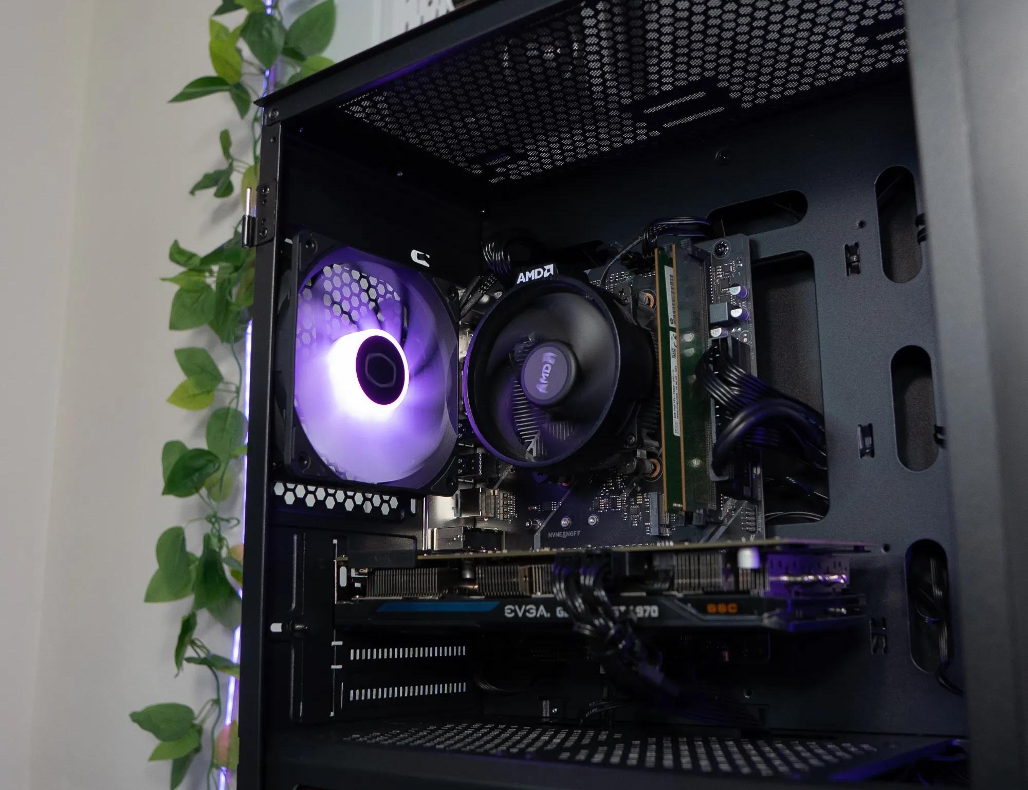 🔮🔮 BUDGET - BO6 Ready GAMING PC | EVGA GTX 970 OC | RYZEN 5 1600 | 16GB DDR4 RAM | 1.24TB |