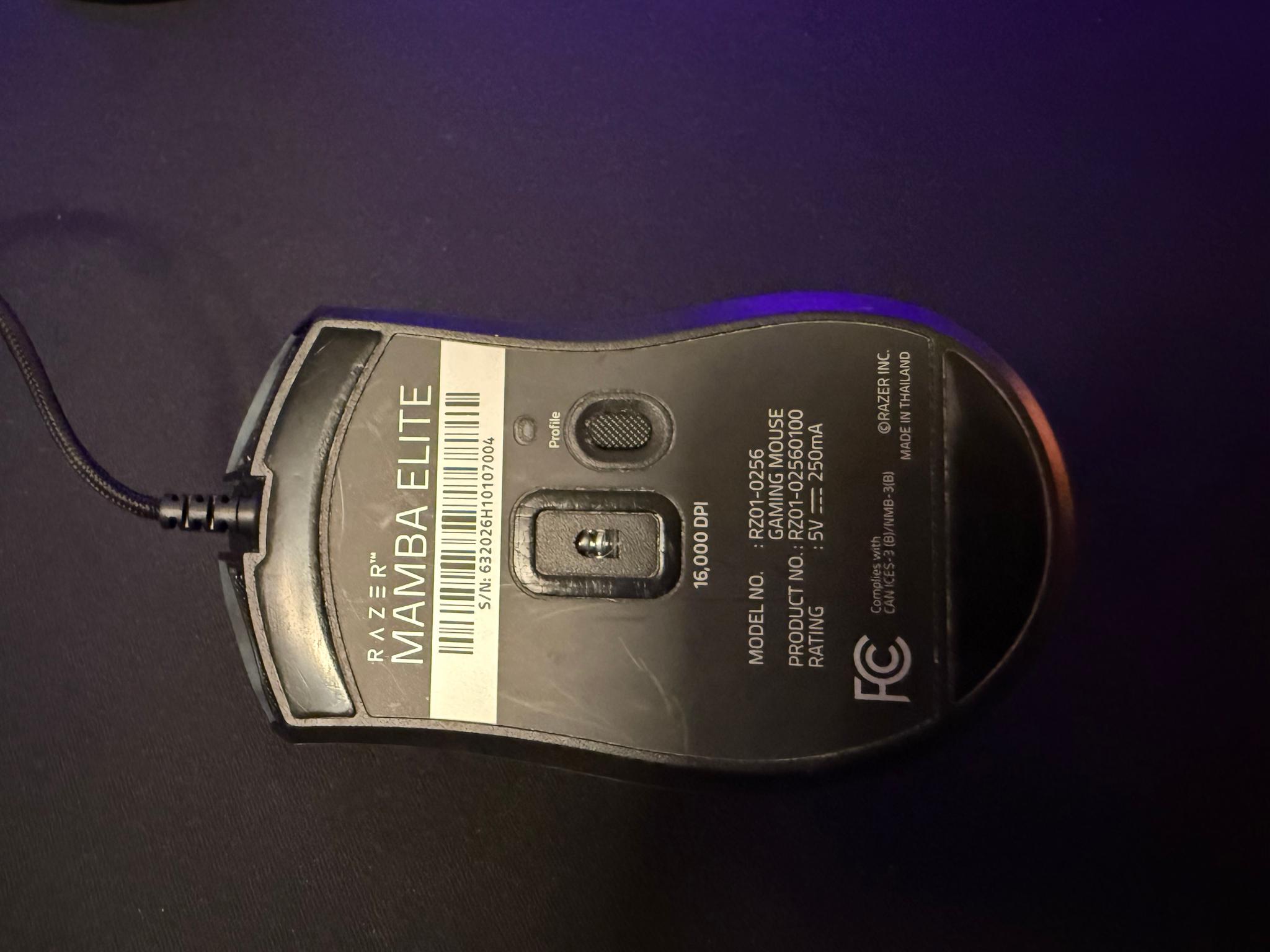 Razer Mamba Elite Wired Gaming Mouse