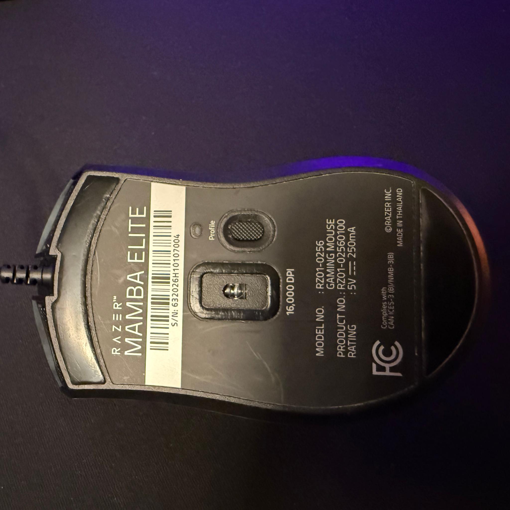 Razer Mamba Elite Wired Gaming Mouse