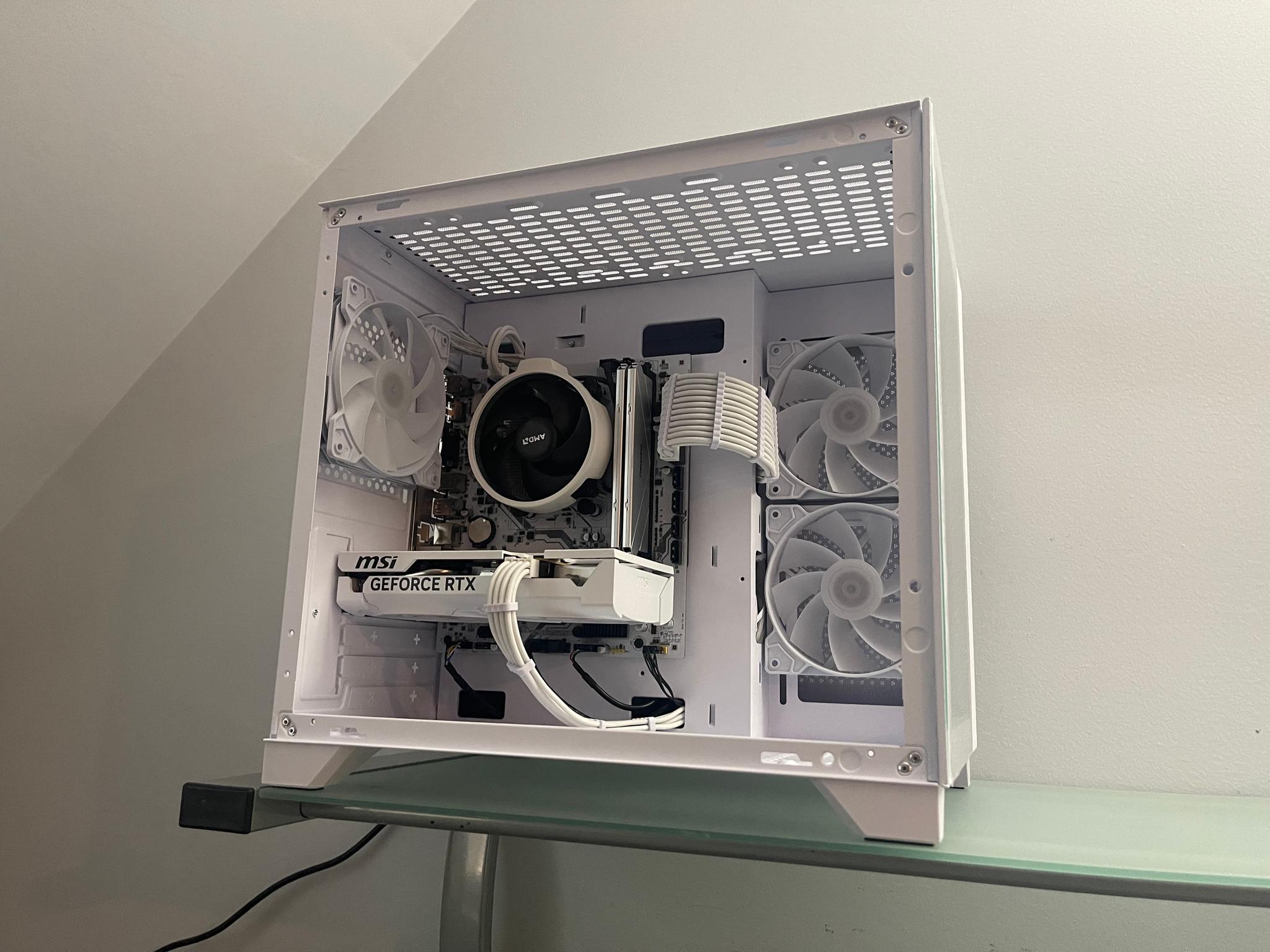[RTX 5060] All White Gaming PC | 1tb storage