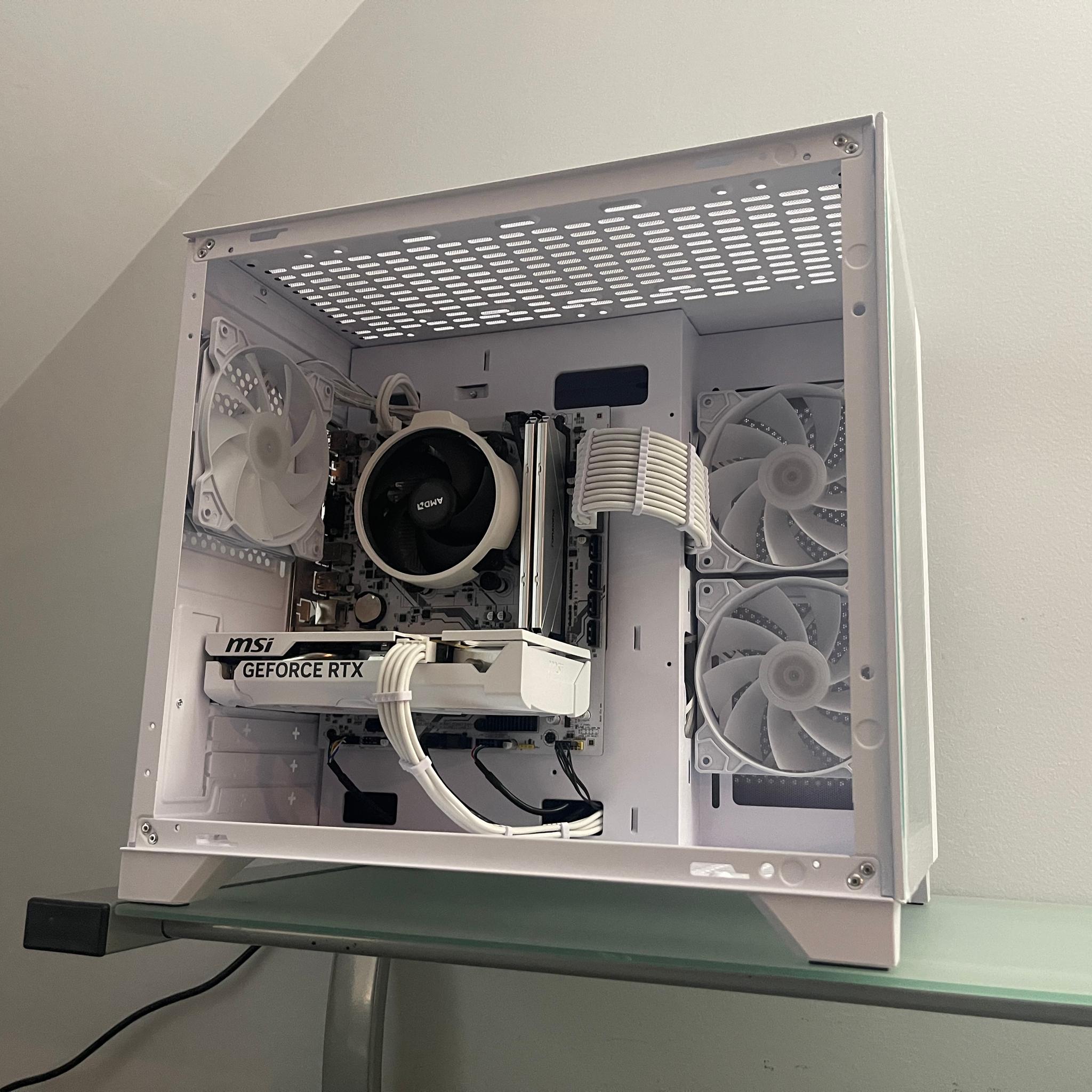 [RTX 5060] All White Gaming PC | 1tb storage