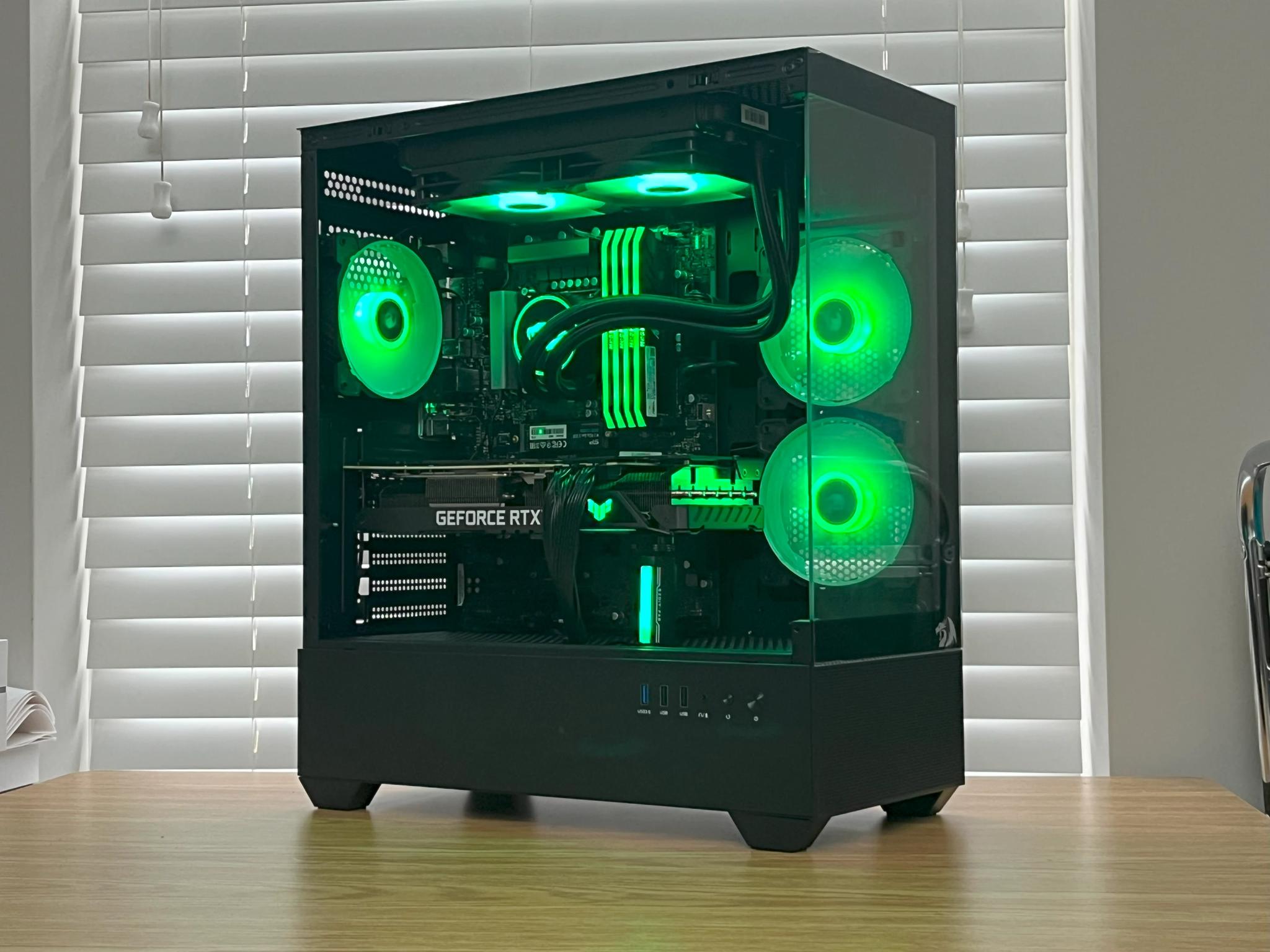 🖤❤️  i7-11700KF | RTX 3080 | 32GB DDR4 | 1TB SSD | Gaming PC ❤️🖤
