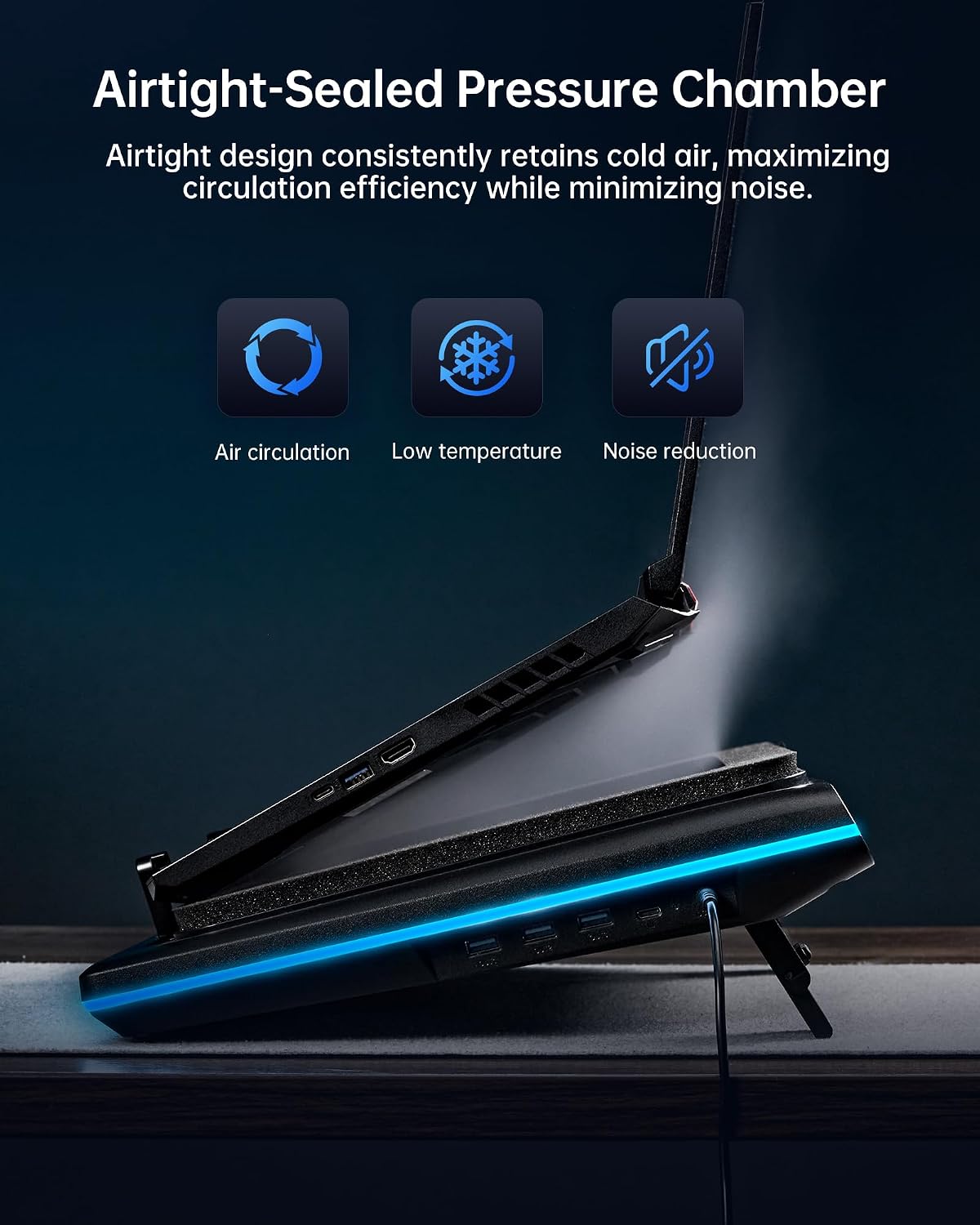 llano V12 Ultra Laptop Cooling Pad