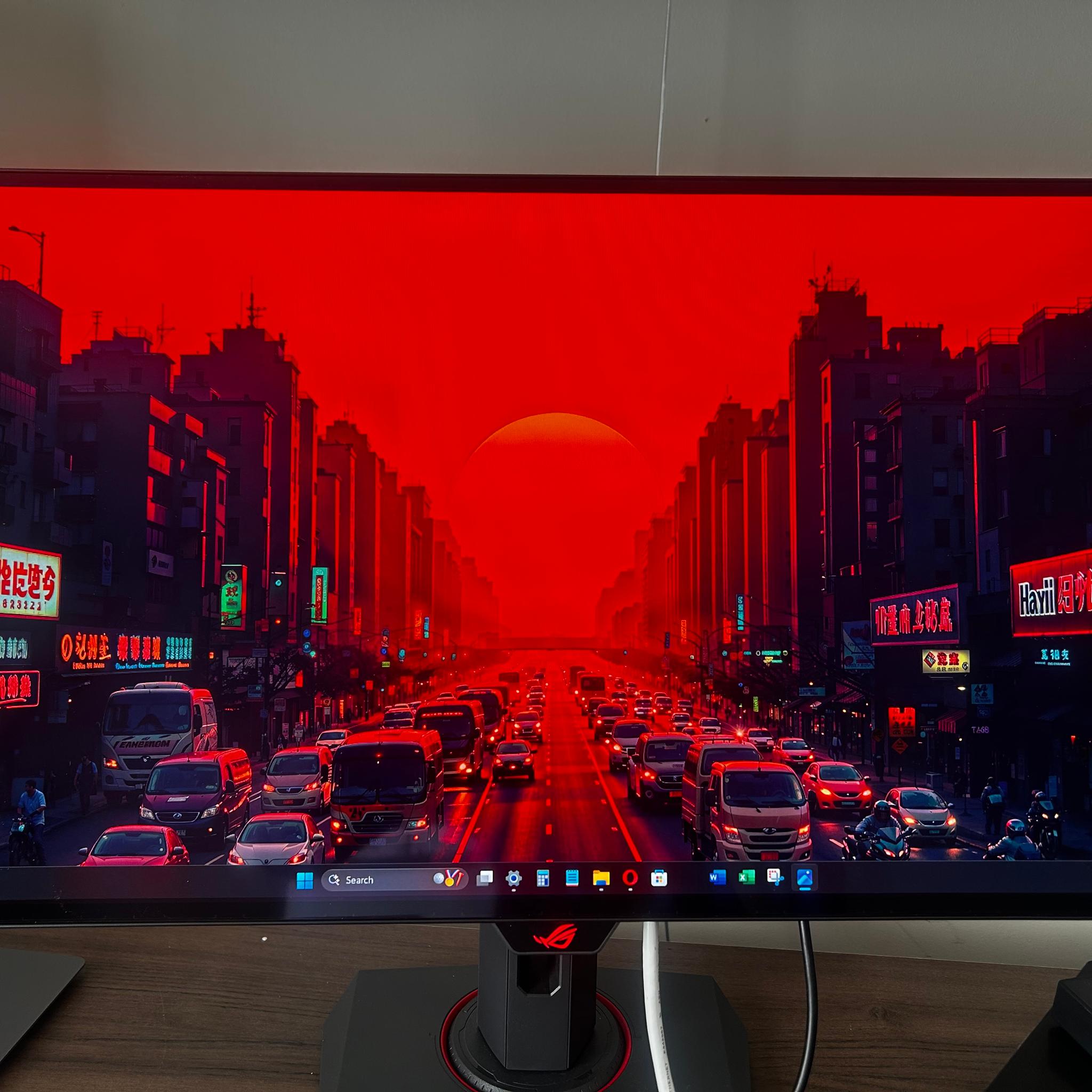 New ASUS ROG Strix OLED 26.5" 2K (240hz) (2560 x 1440) Gaming Monitor (0 HOURS USED)