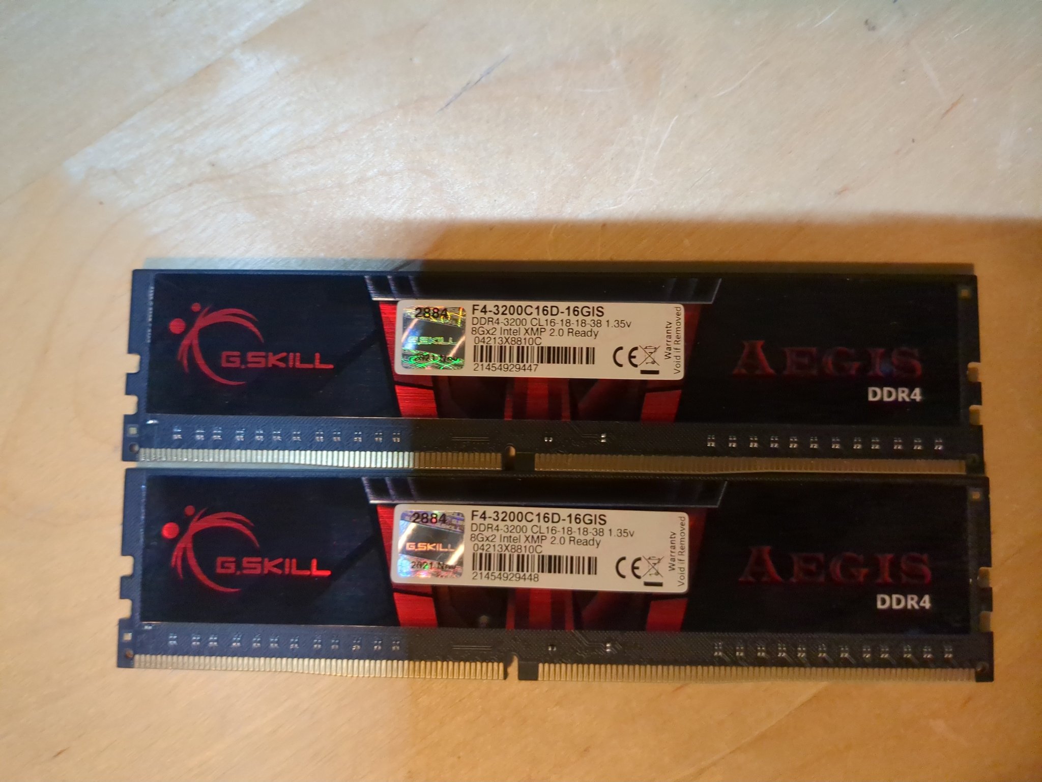 16GB DDR4 3200 CL16