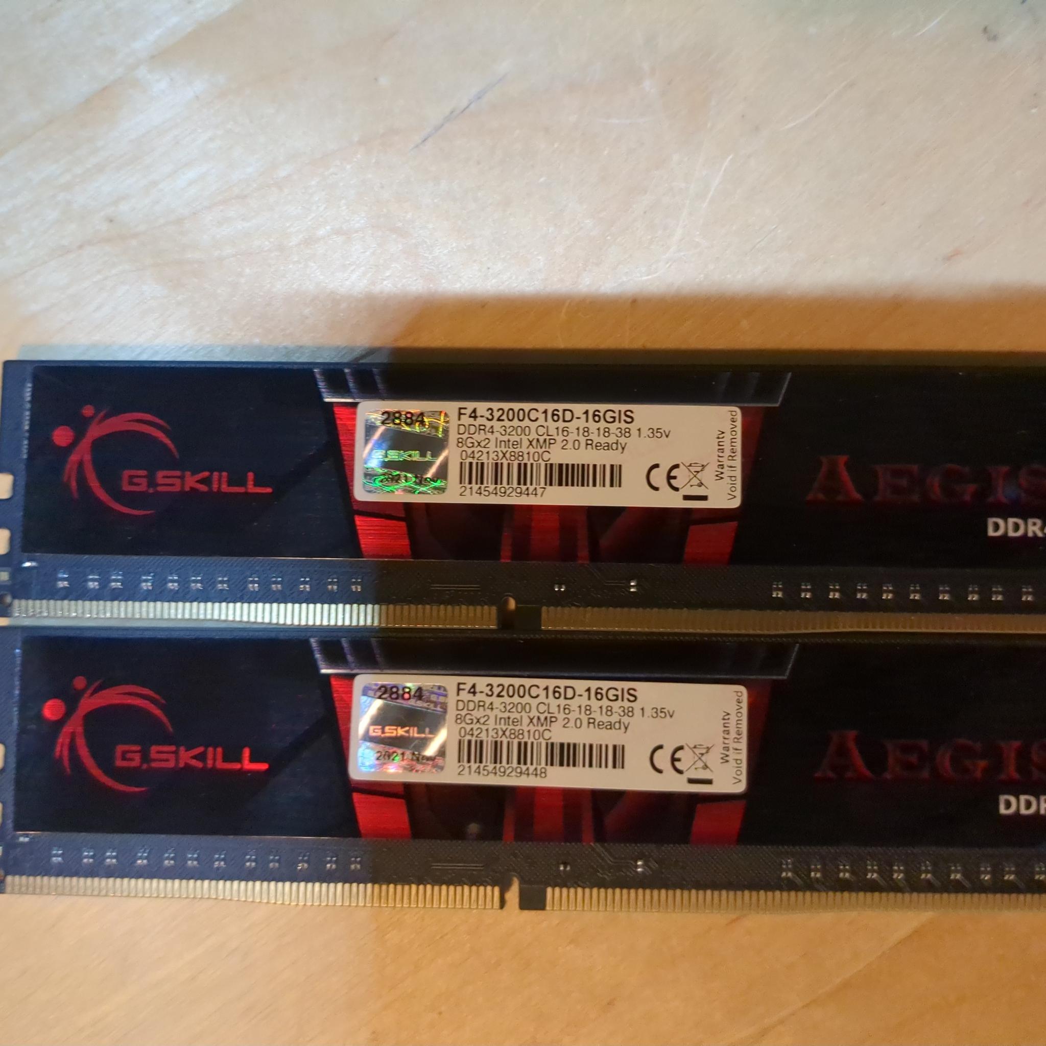 16GB DDR4 3200 CL16