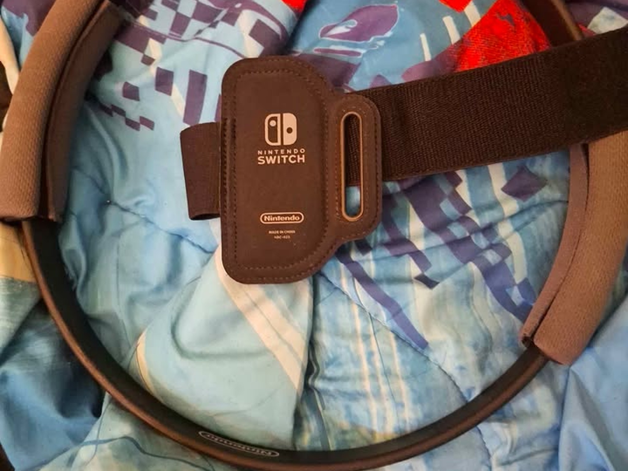 Nintendo Switch launch model with 512gb sd card, Ring fit adventure and other games installed