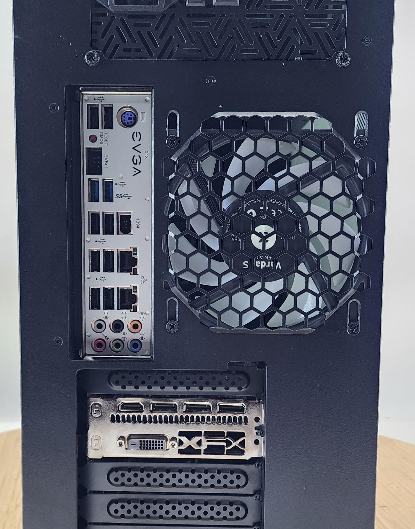 Gaming PC i7-950 16GB RAM 128GB SSD + 1TB HDD RX 470 8GB Windows 11 Computer