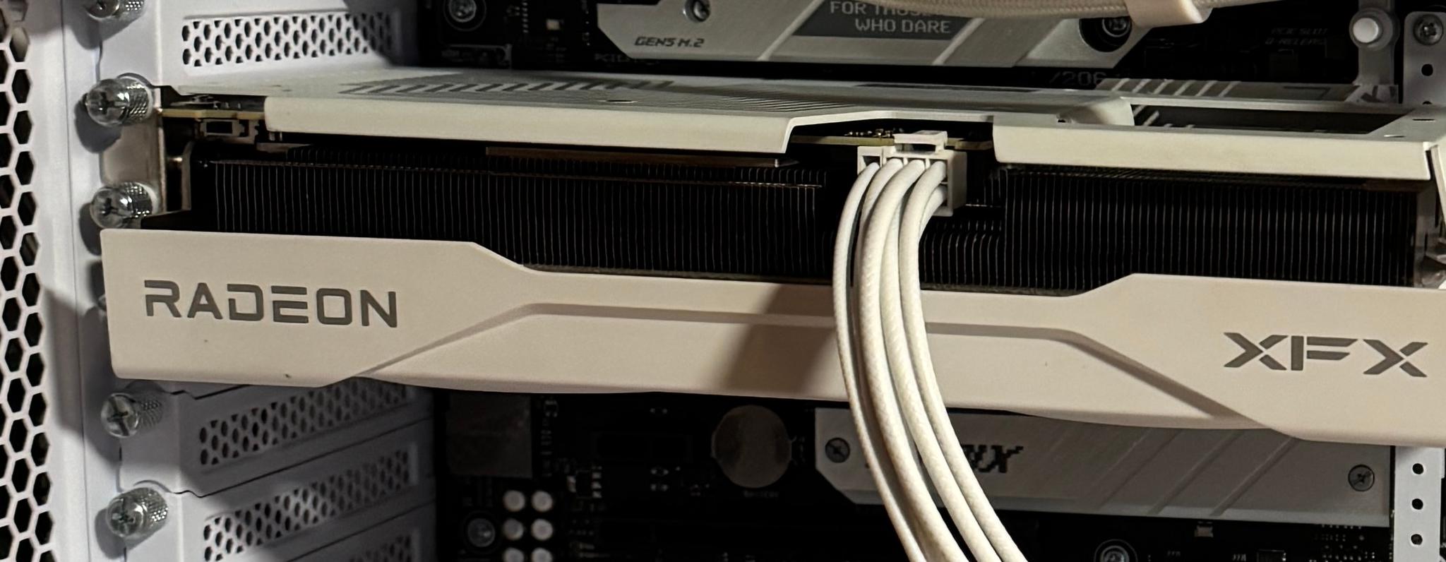 ⚪️XFX RX 9060 XT 8GB White