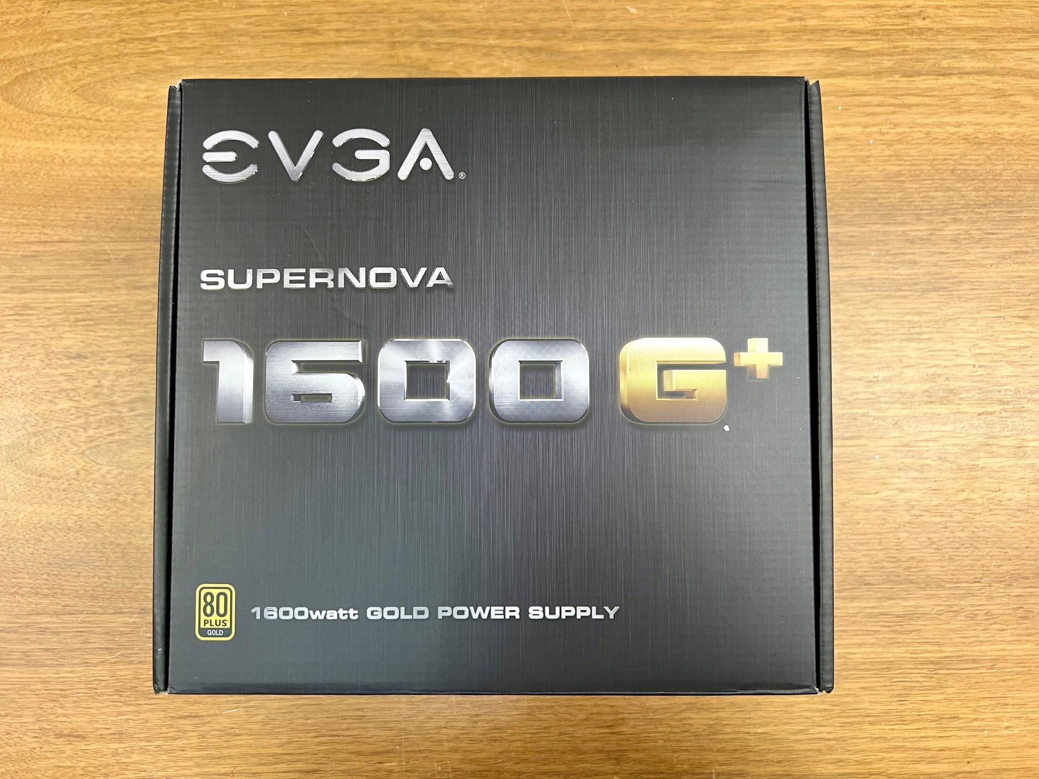 EVGA SuperNOVA 1600 G+, 80+ GOLD 1600W, Fully Modular Power Supply